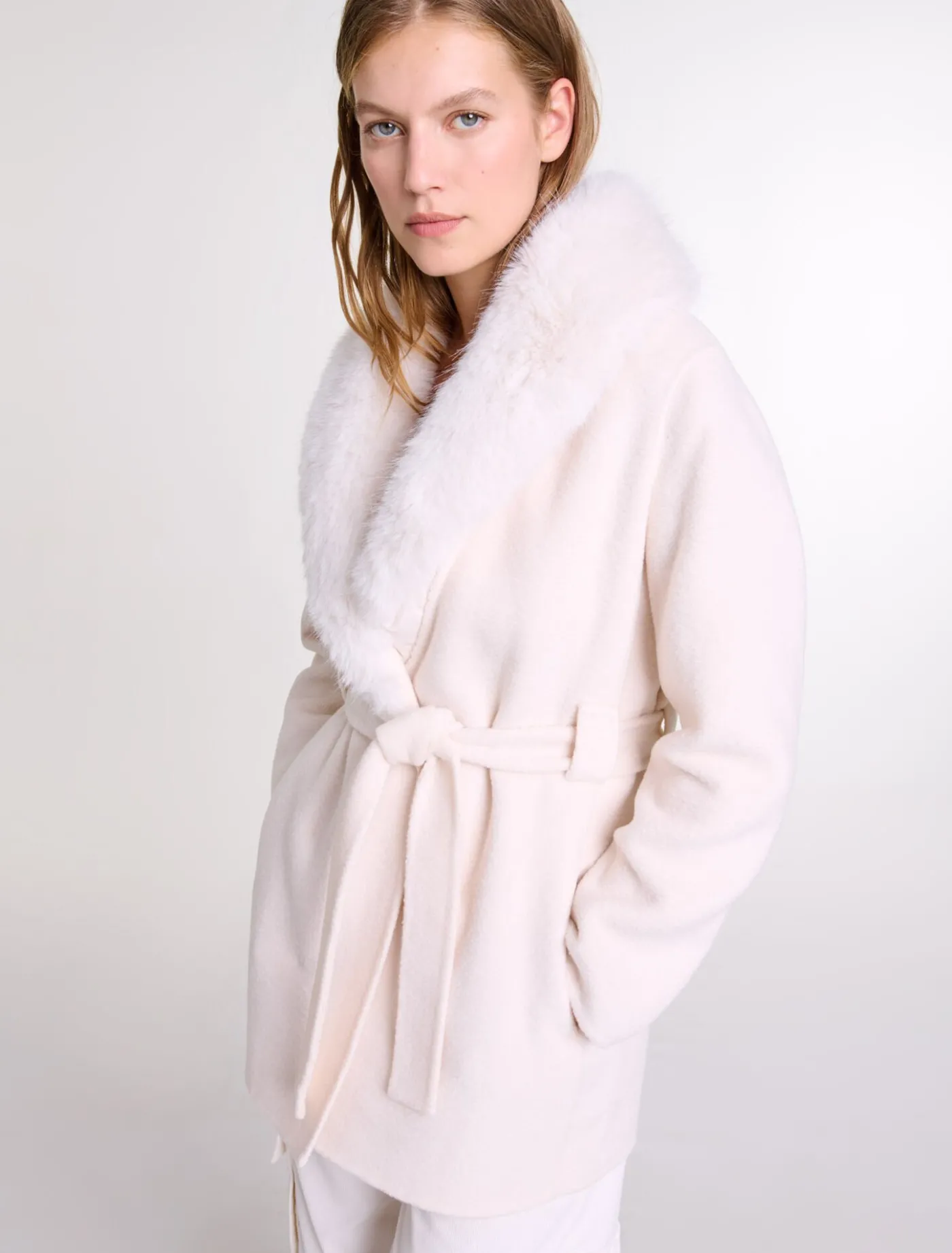 belted_short_coat_7.webp Belted short coat^Maje Discount