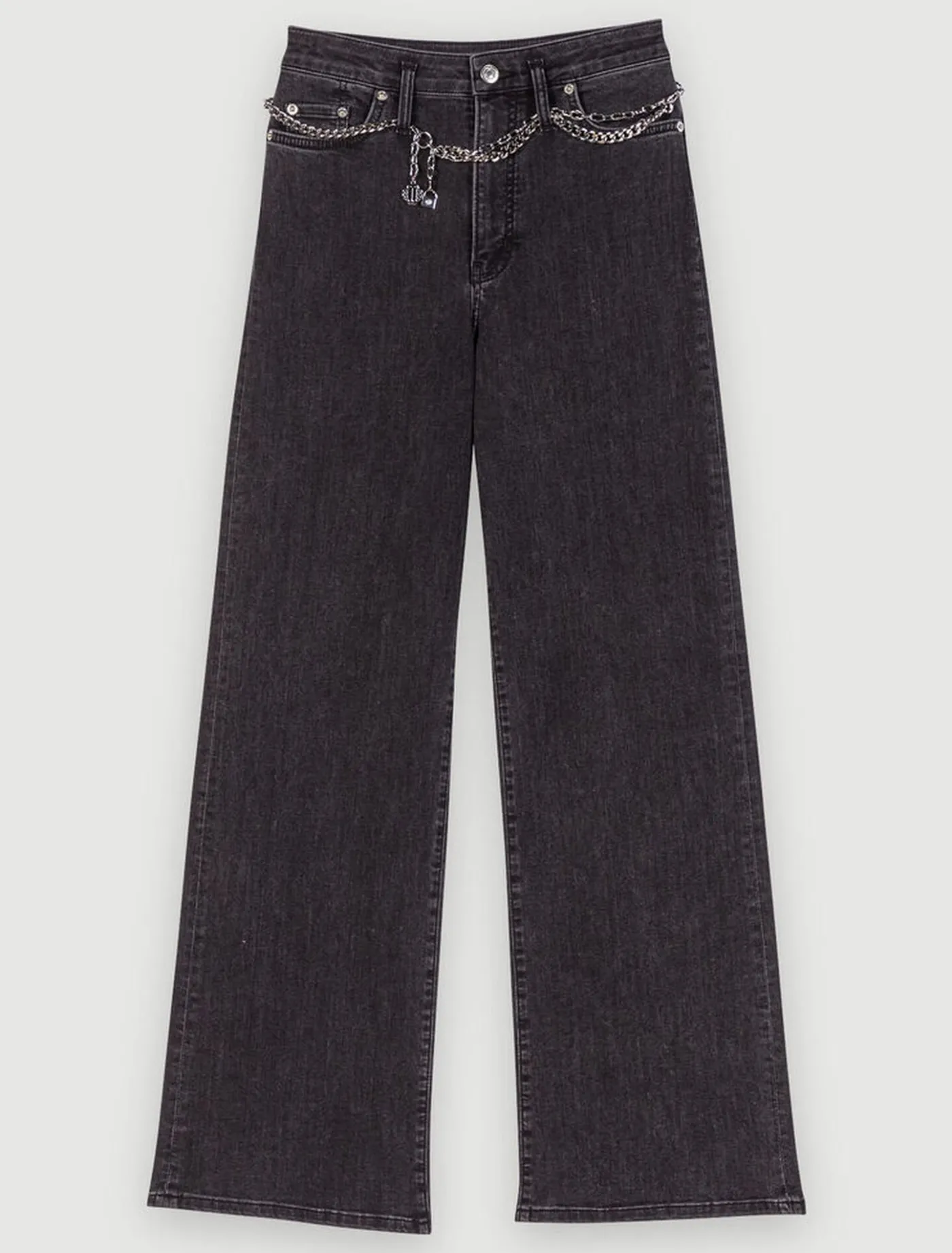 black_belted_baggy_jeans_6.webp belted baggy jeans^Maje Best Sale