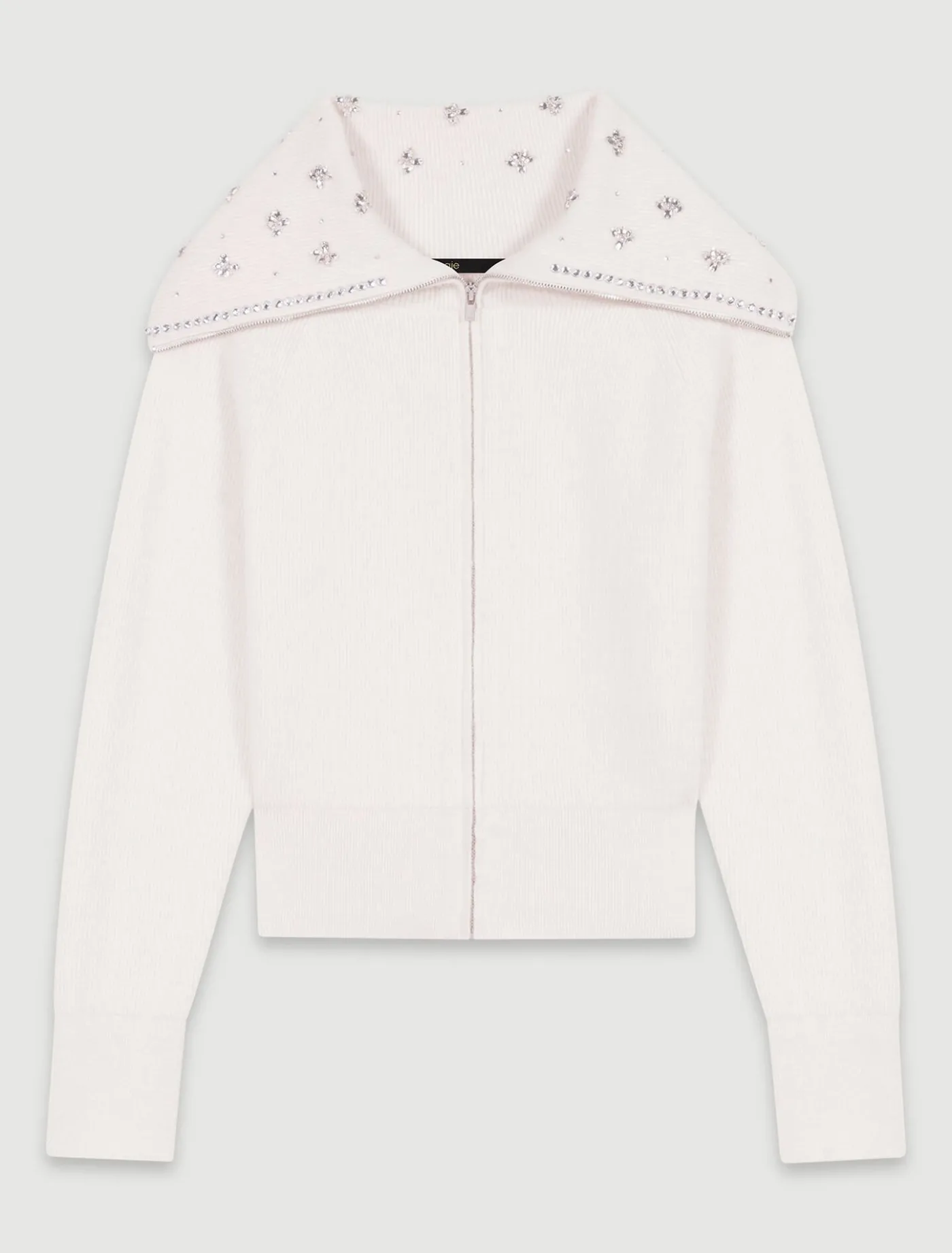 cardigan_with_jewellery_neck_7-1.webp Cardigan with jewellery neck^Maje Sale