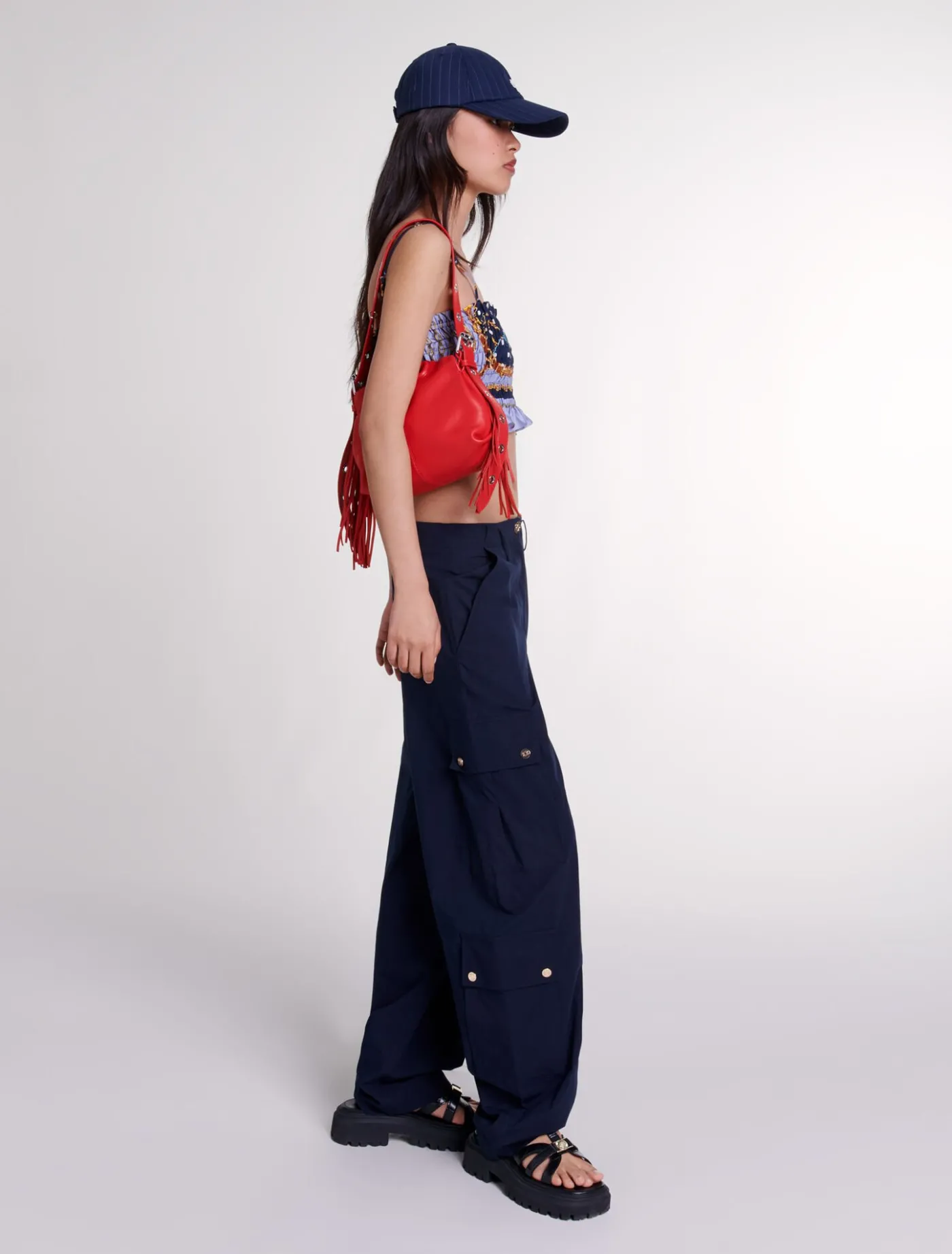 Cargo trousers^Maje Discount