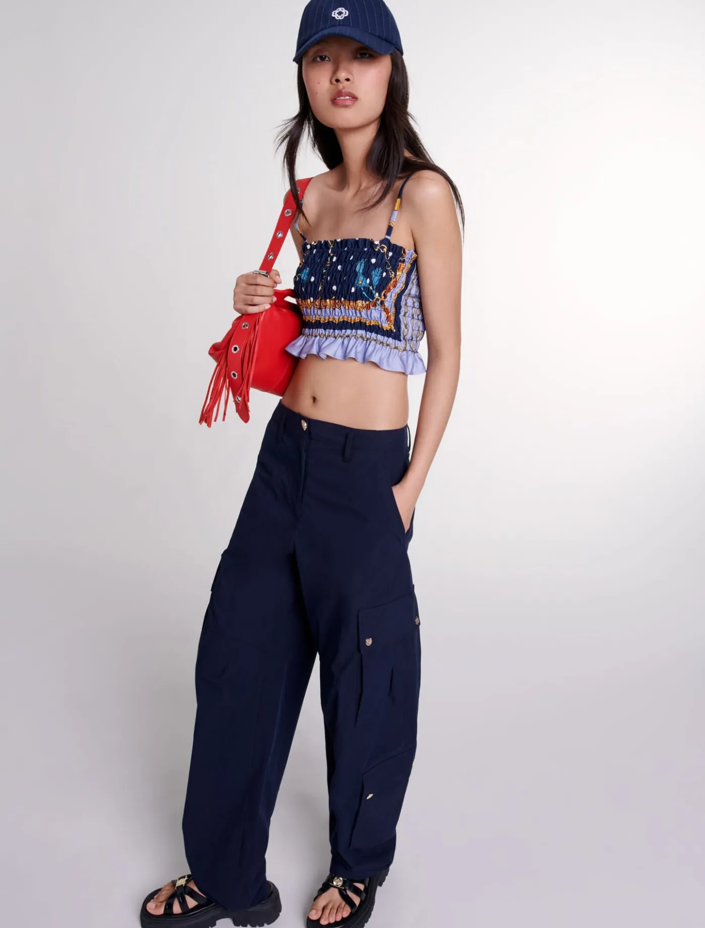 cargo_trousers_3.webp Cargo trousers^Maje Discount