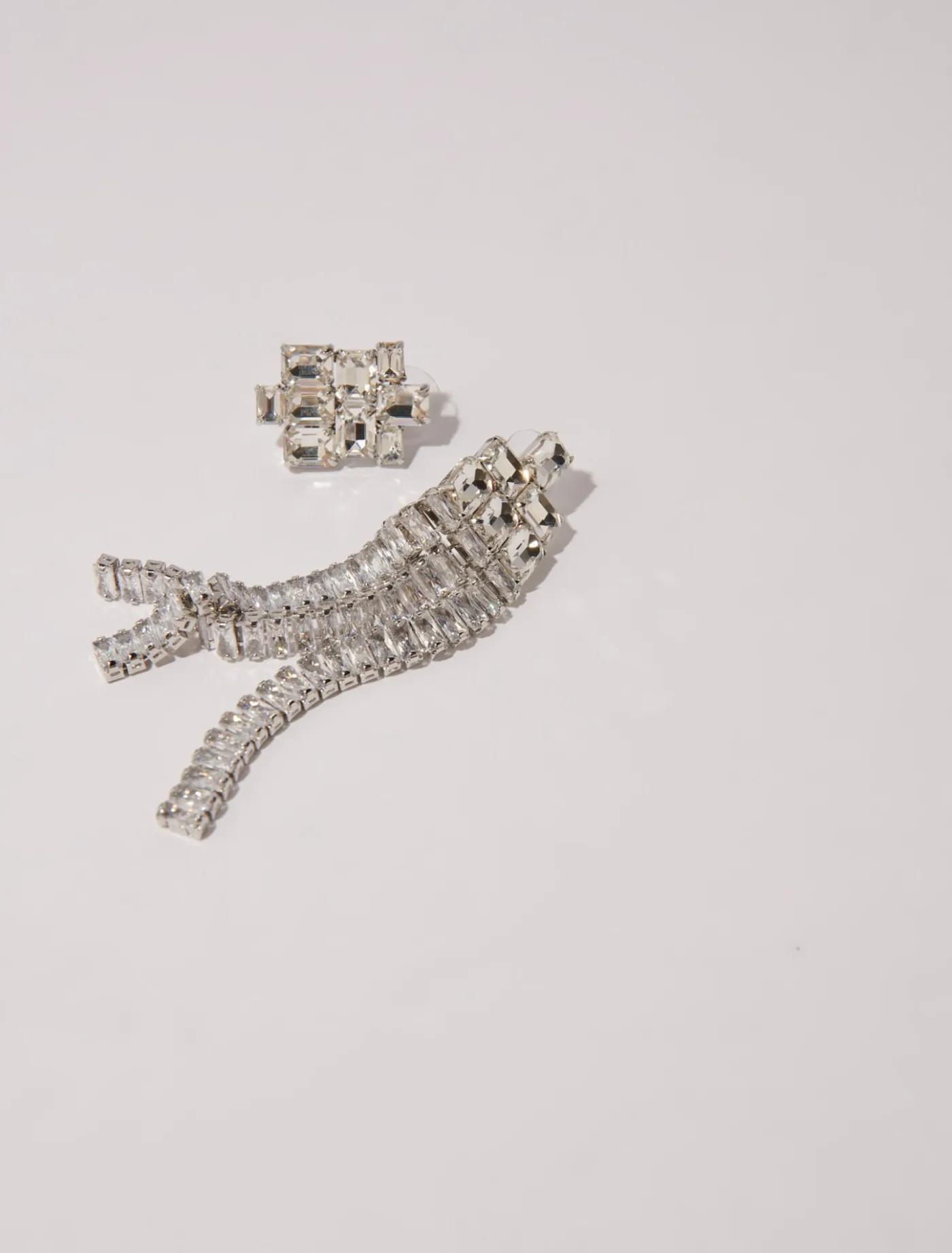 cascade_diamant_earrings_4-1.webp Cascade diamanté earrings^Maje Best Sale