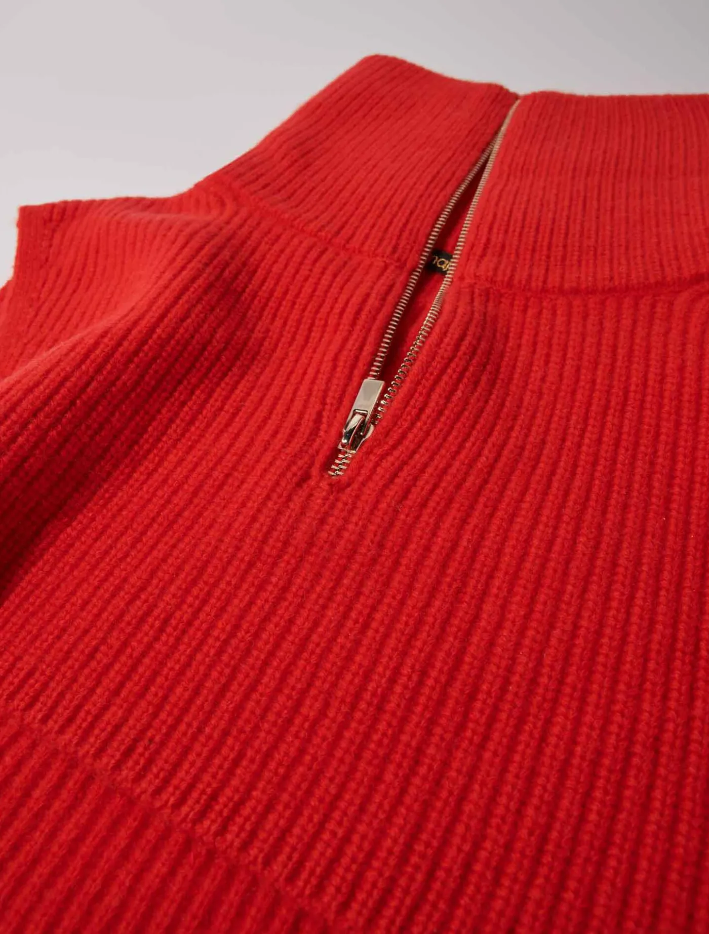 cashmerewool_zipup_neck_warmer_4-1.webp Cashmere/wool zip-up neck warmer^Maje Cheap