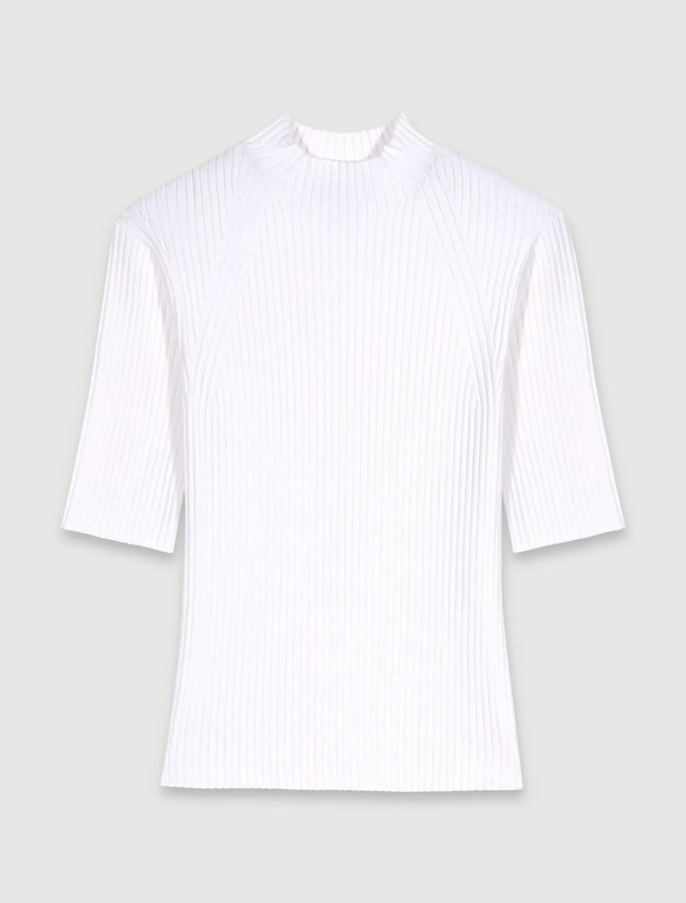 cotton_and_silk_ribbed_top_7.webp Cotton and silk ribbed top^Maje Best
