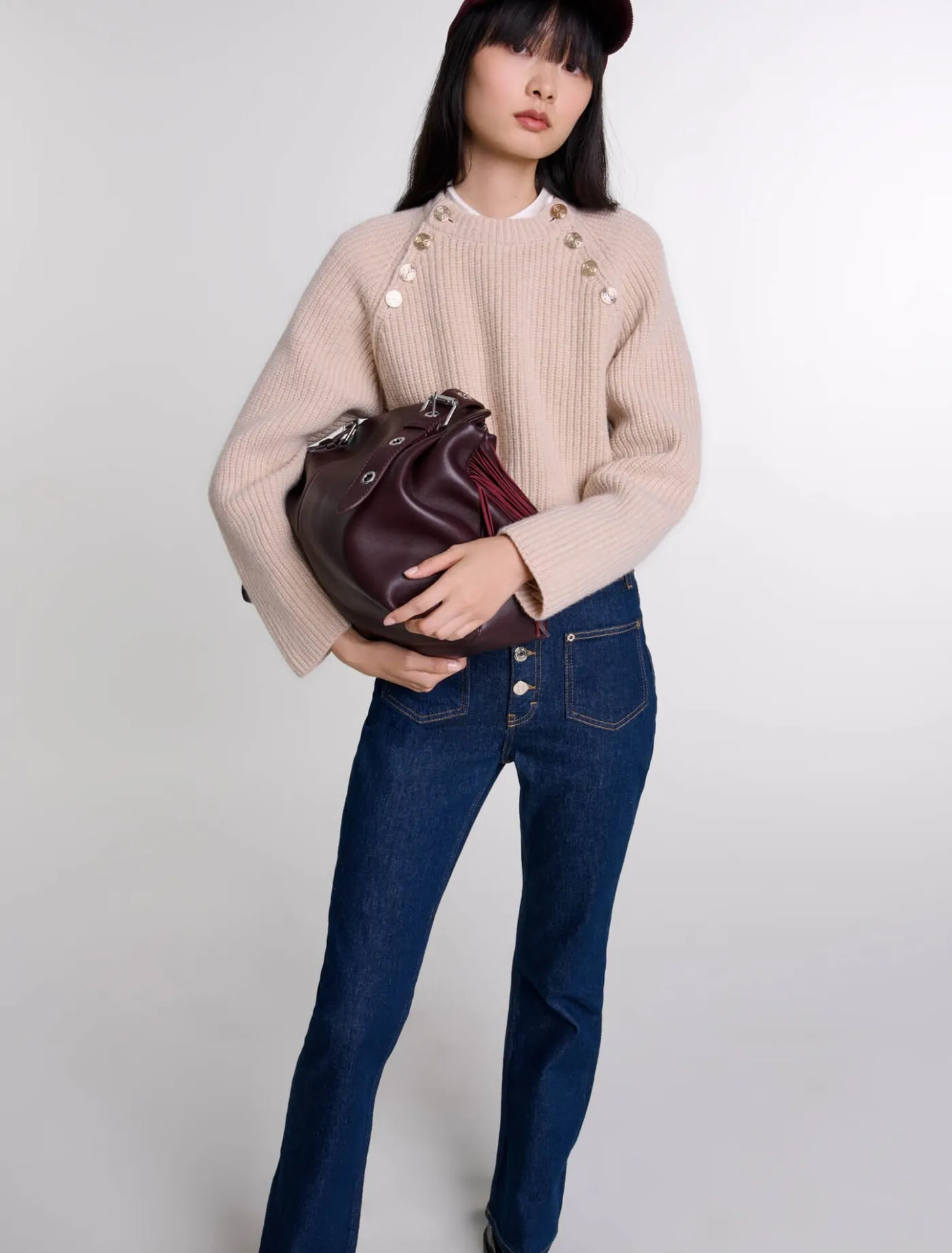 denim_jeans_with_pockets_3.webp Denim jeans with pockets^Maje Discount