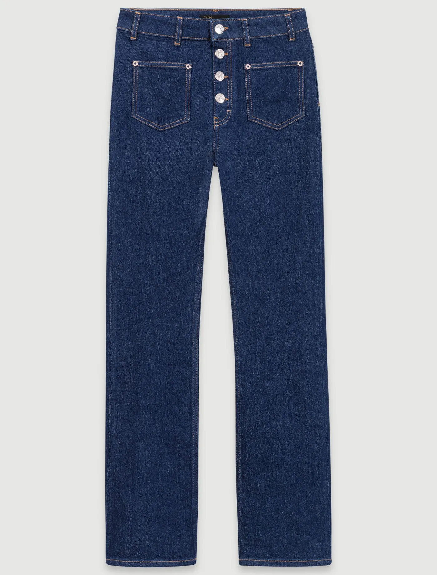 denim_jeans_with_pockets_9.webp Denim jeans with pockets^Maje Discount