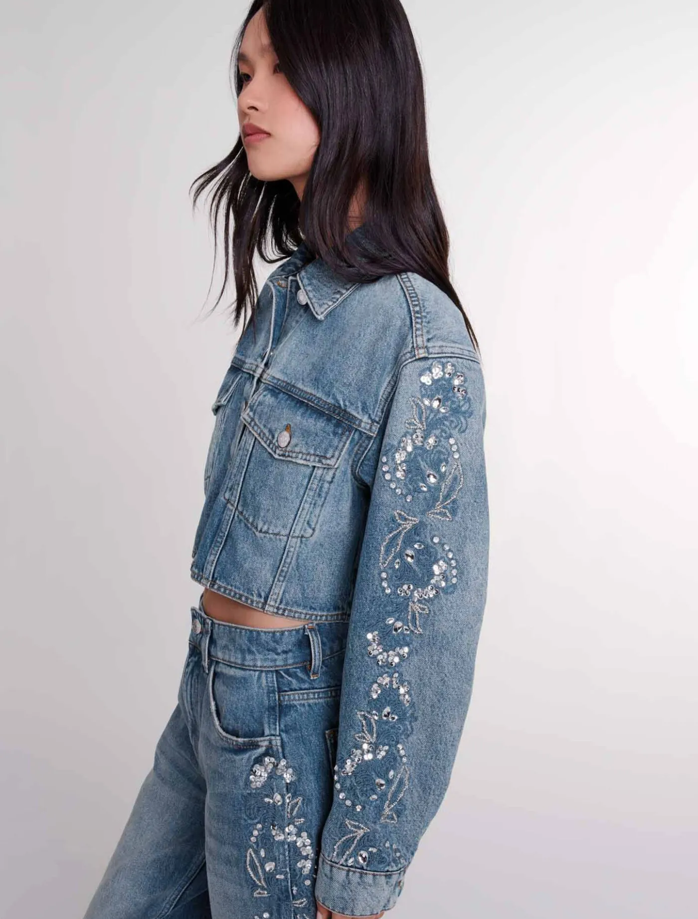 embroidered_denim_jacket_5.webp Embroidered denim jacket^Maje Best