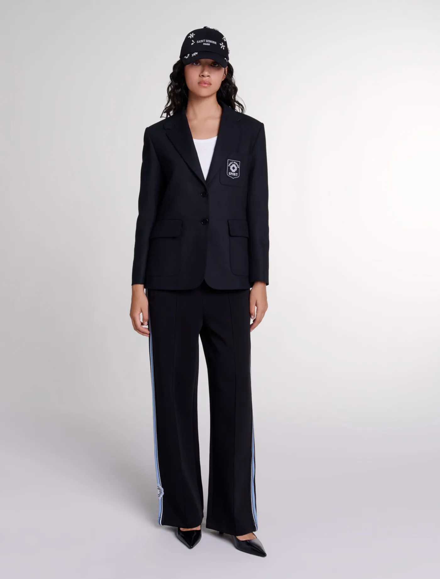 Embroidered suit jacket^Maje Sale