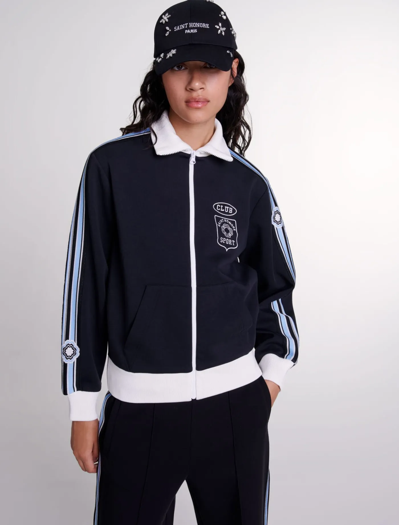embroidered_tracksuit_jacket_3.webp Embroidered tracksuit jacket^Maje Store