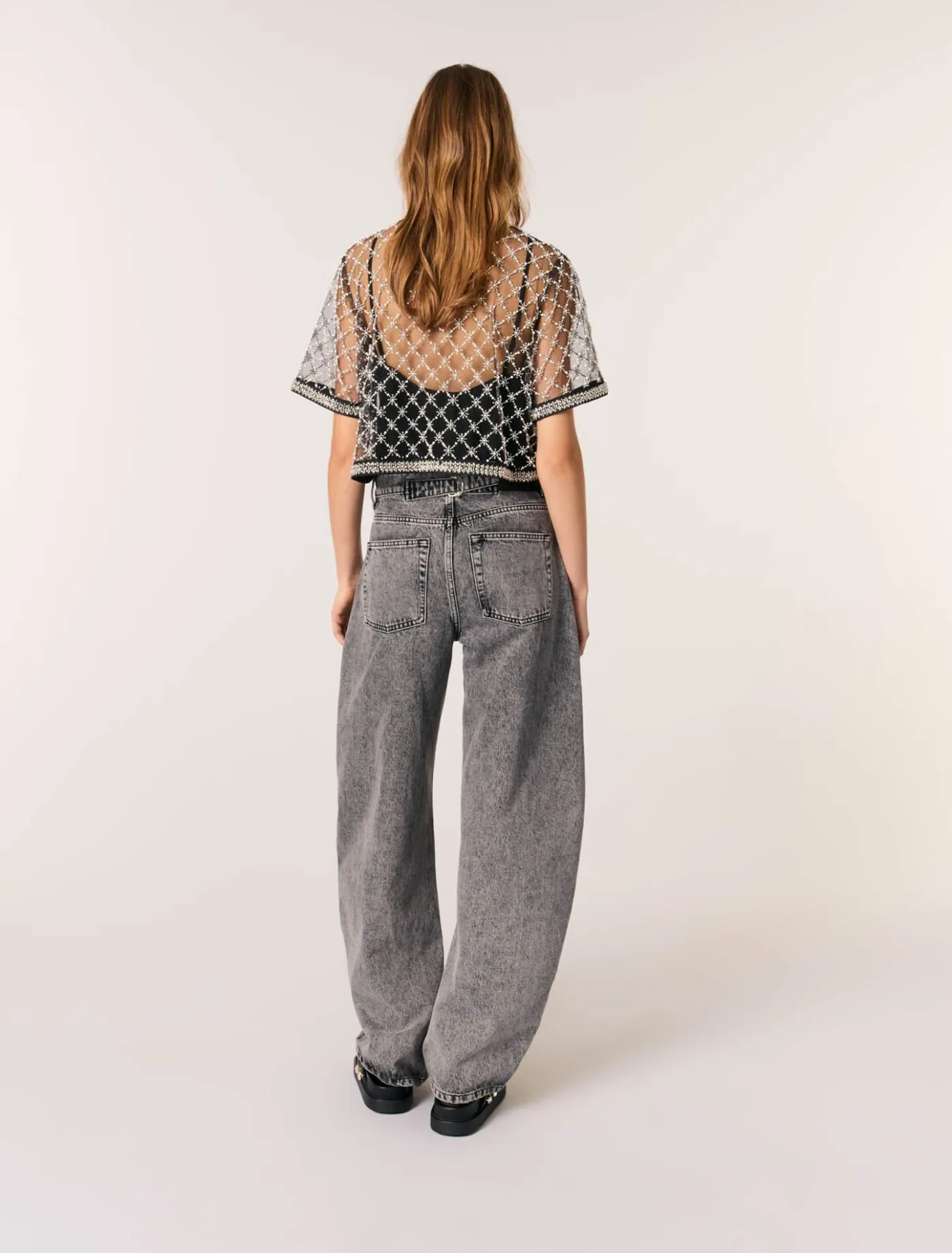 embroidered_tulle_top_2.webp Embroidered tulle top^Maje Shop