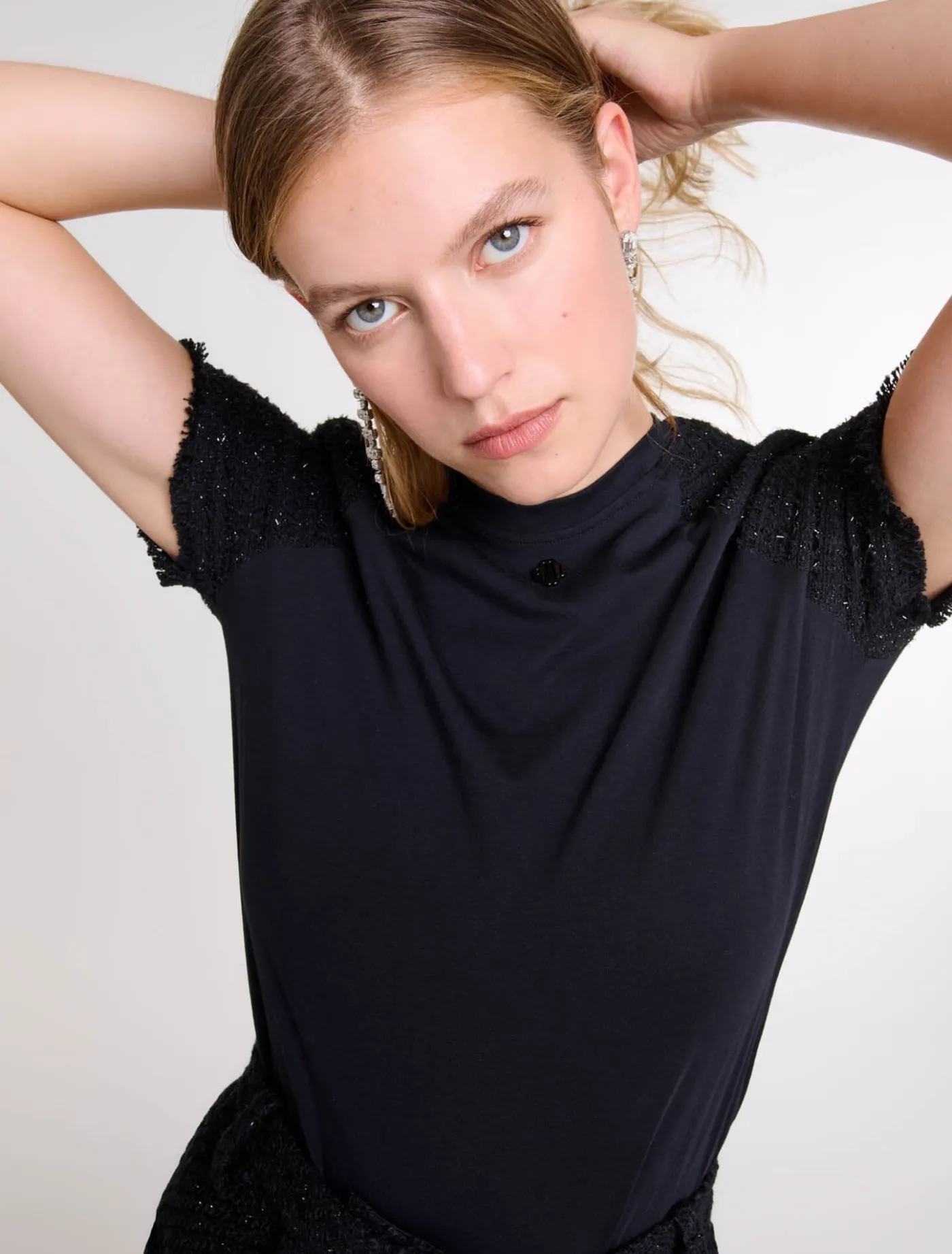 fancy_tshirt_4.webp Fancy T-shirt^Maje Clearance