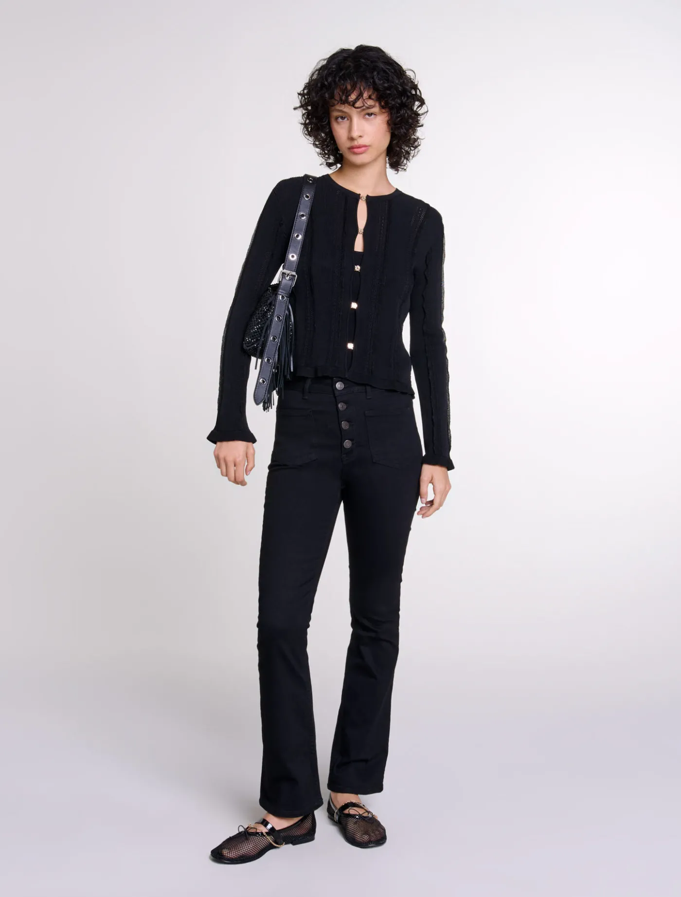 2-in-1 cardigan^Maje Online
