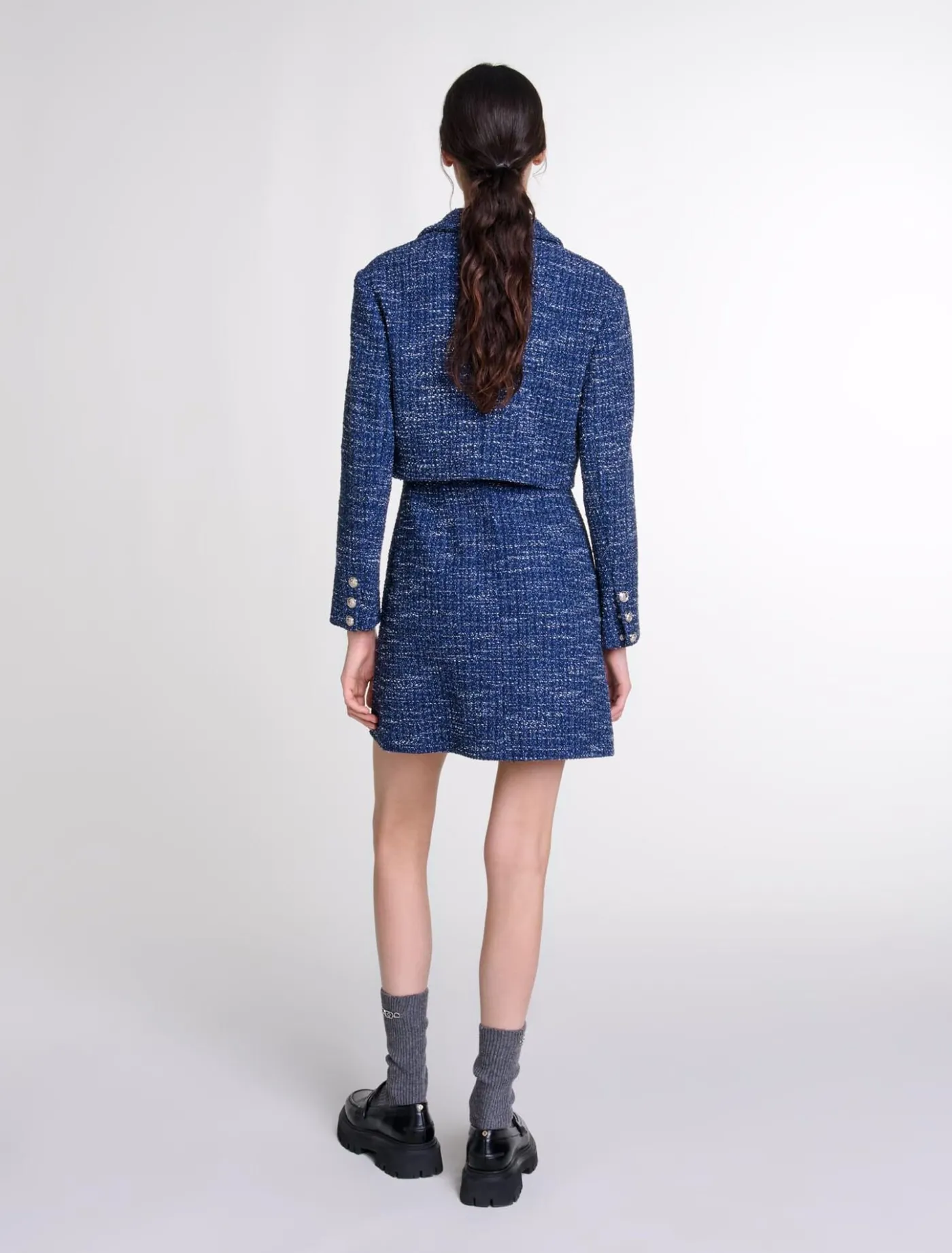 in_tweed_dress_2.webp 2-in-1 tweed dress^Maje Flash Sale