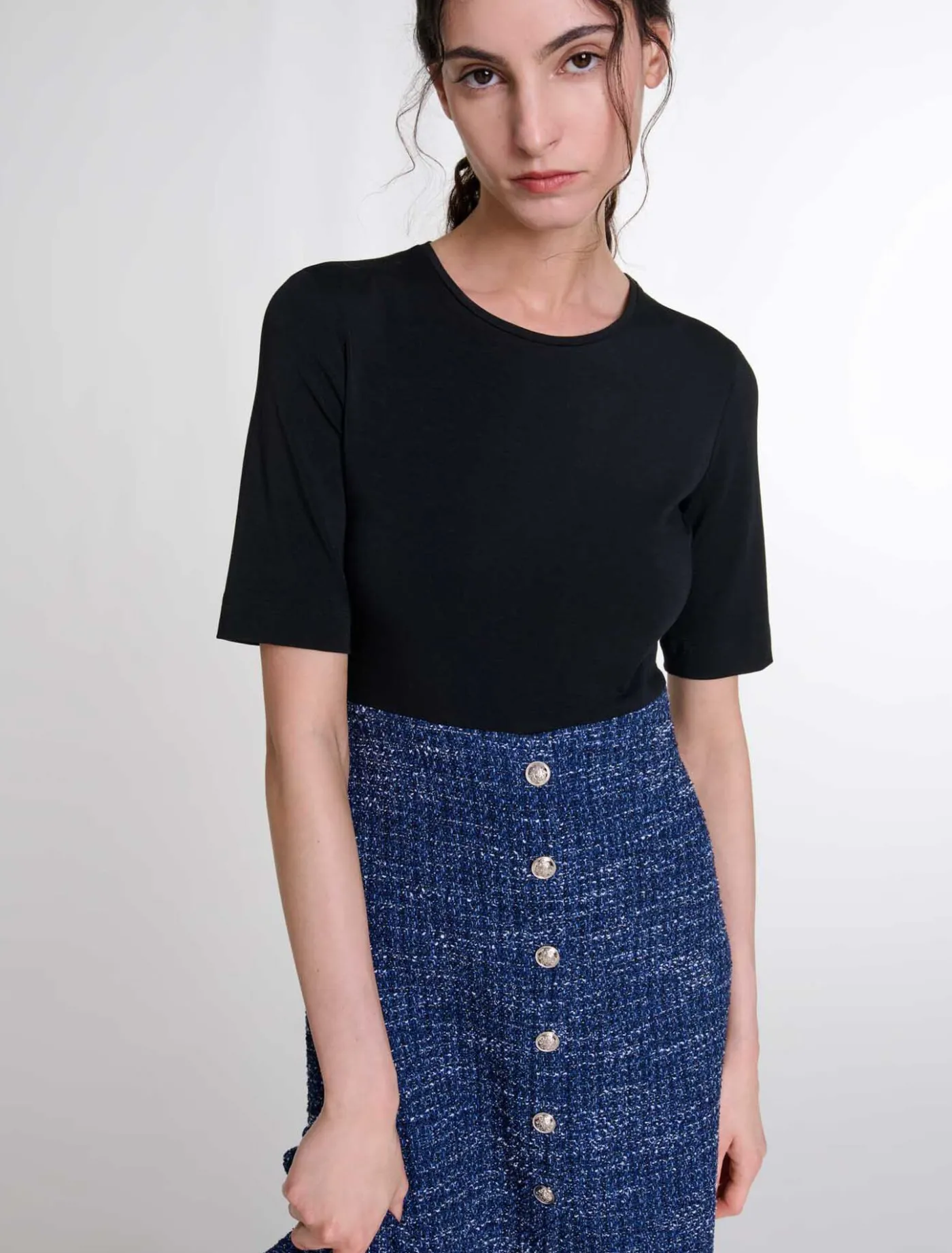 in_tweed_dress_6.webp 2-in-1 tweed dress^Maje Flash Sale