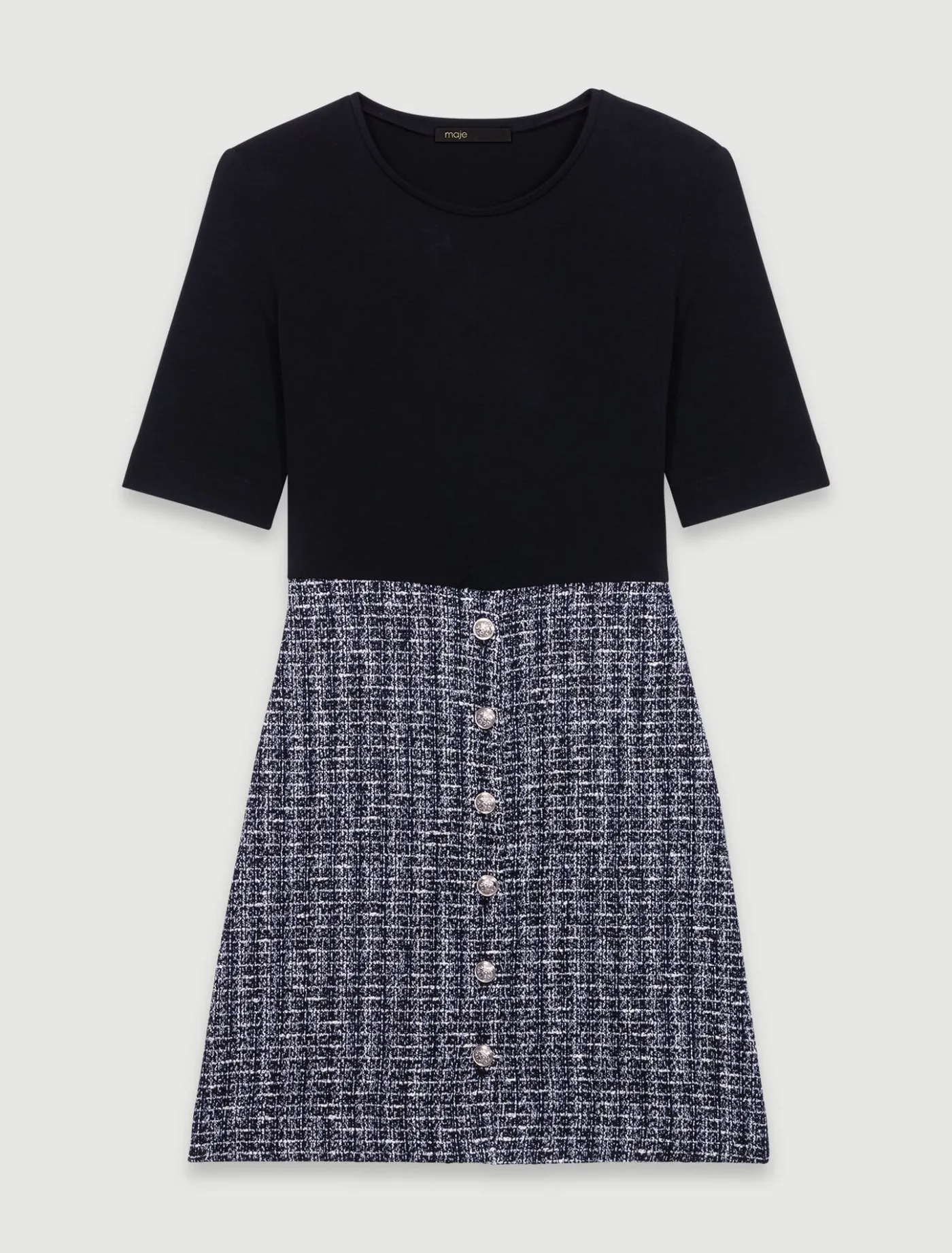 in_tweed_dress_7-1.webp 2-in-1 tweed dress^Maje Store