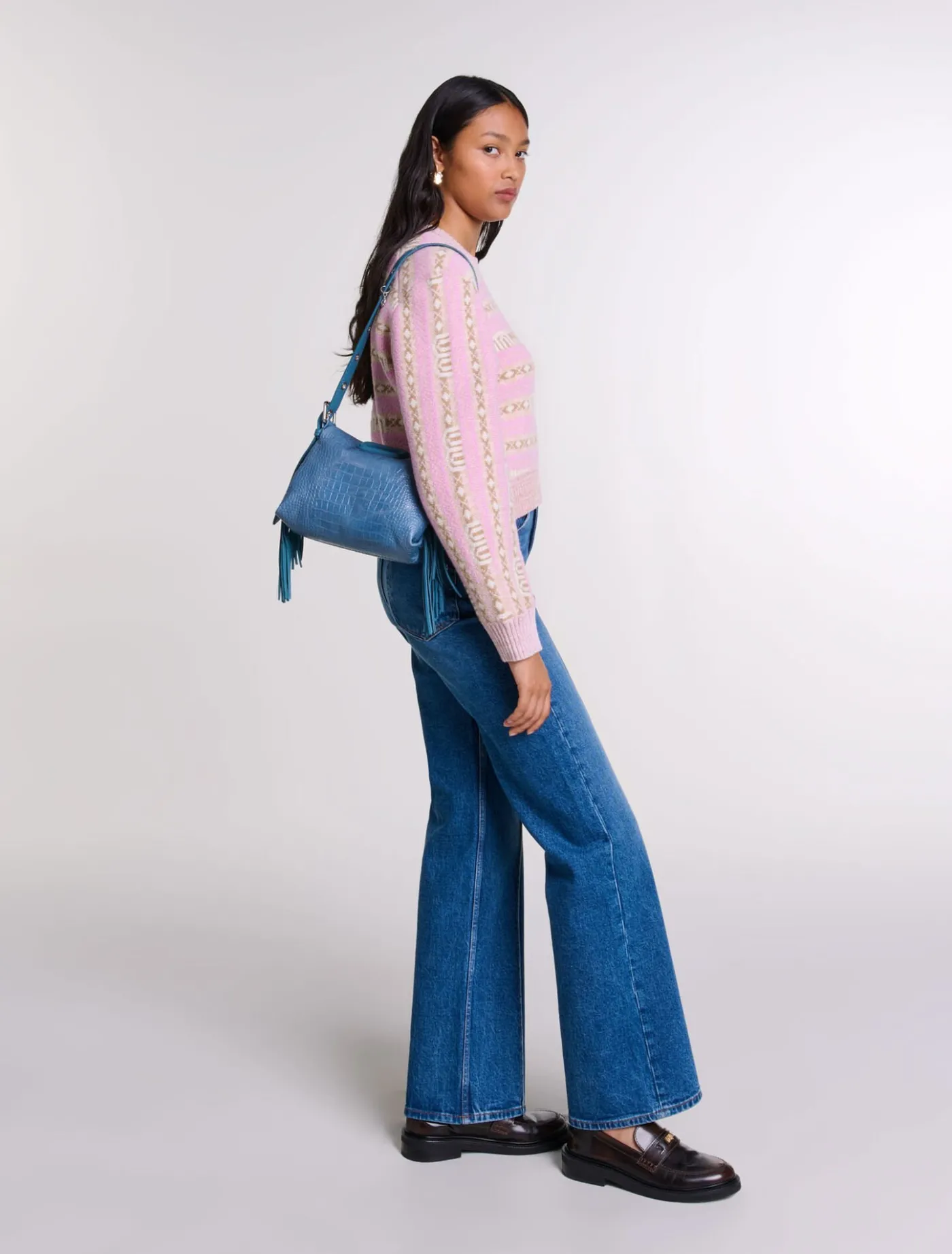 Jacquard jumper^Maje Store