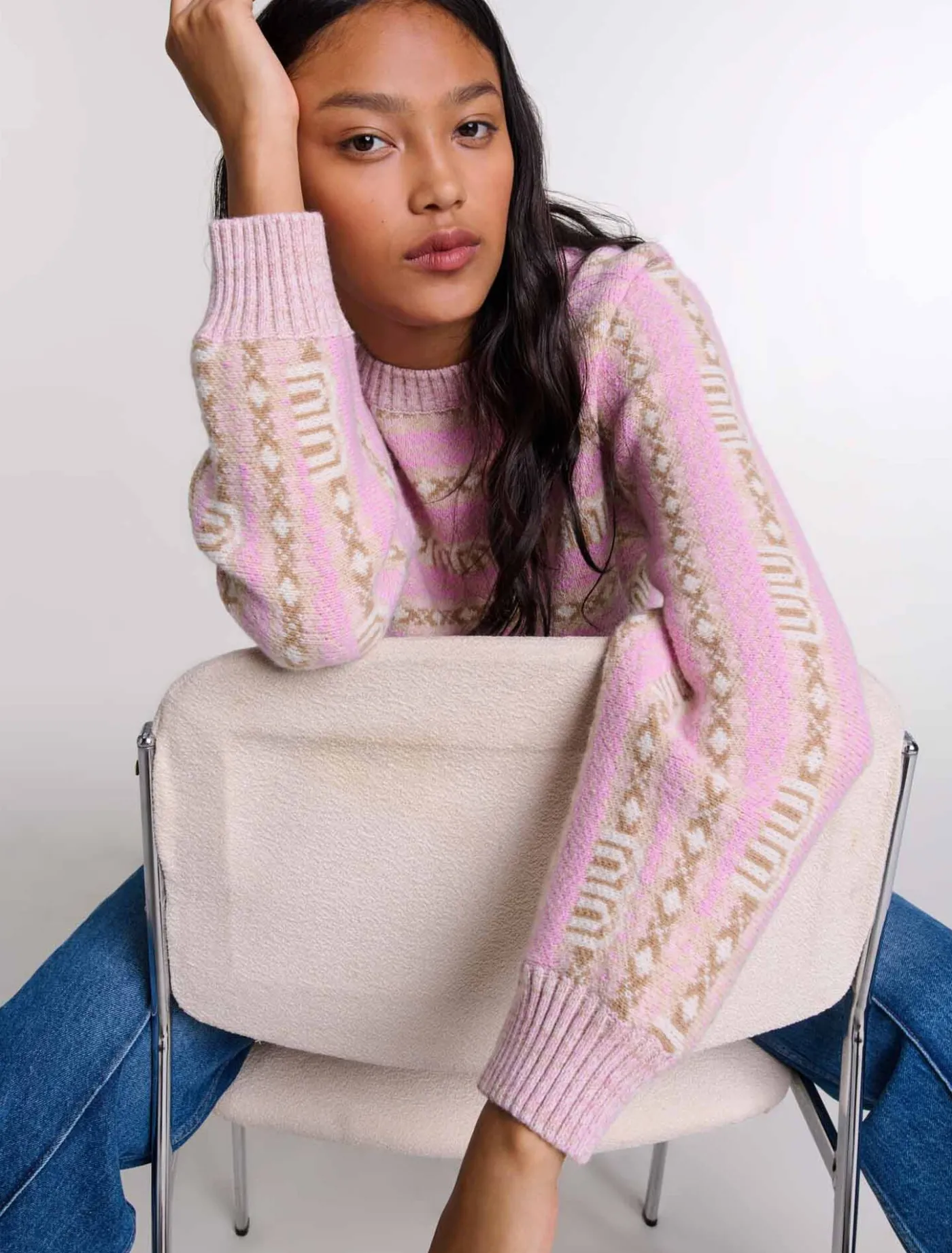 jacquard_jumper_5.webp Jacquard jumper^Maje Store