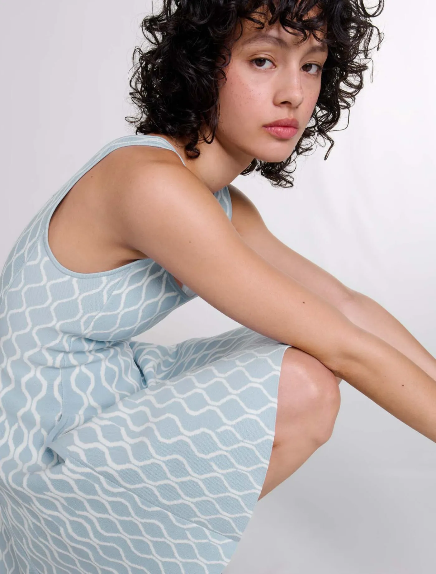 jacquard_knit_short_dress_4.webp Jacquard knit short dress^Maje New