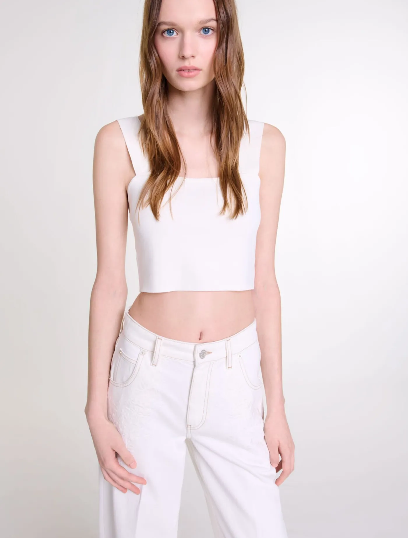 knit_crop_top_3.webp Knit crop top^Maje Fashion
