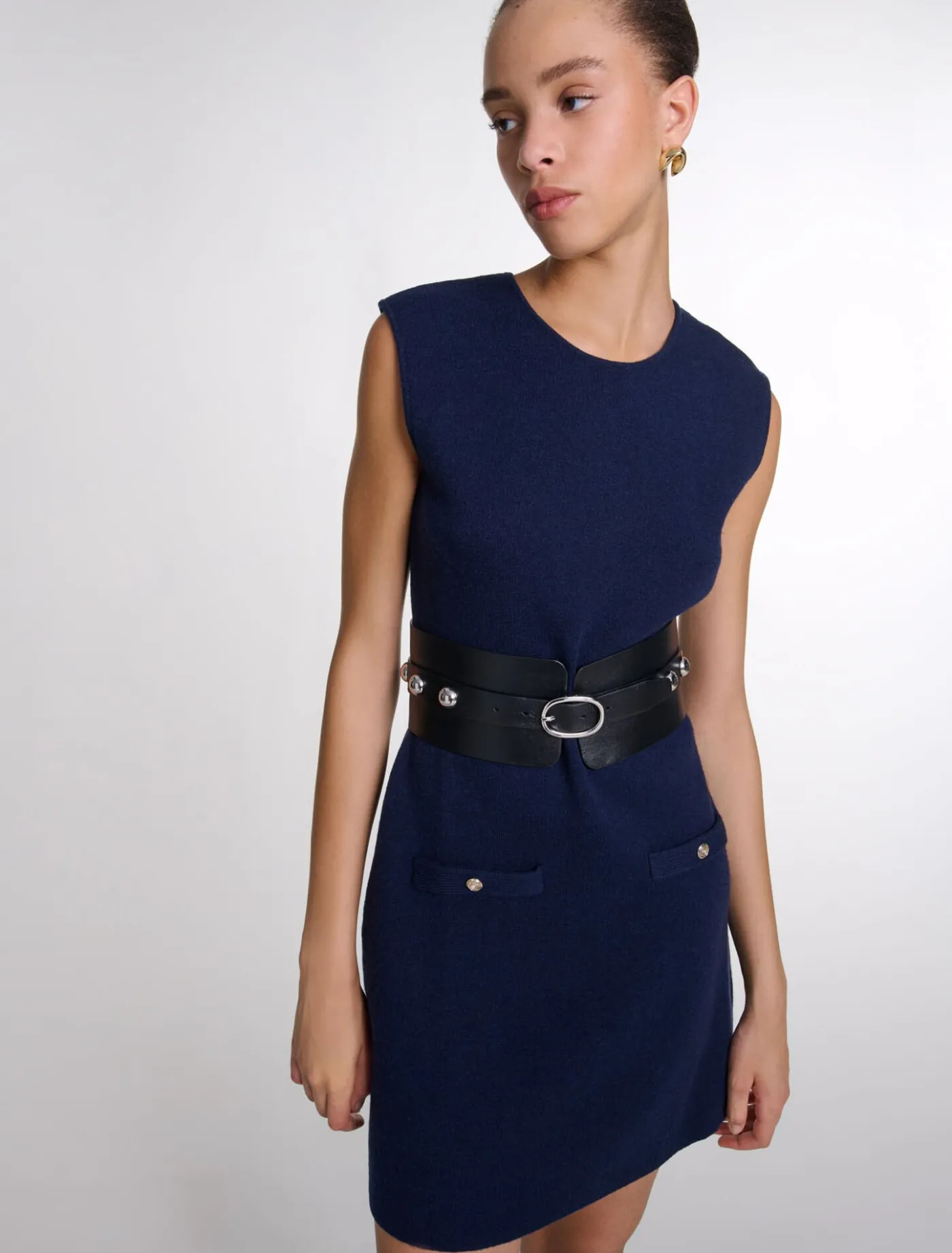 knit_in_short_dress_3-1.webp Knit 2-in-1 short dress^Maje Clearance