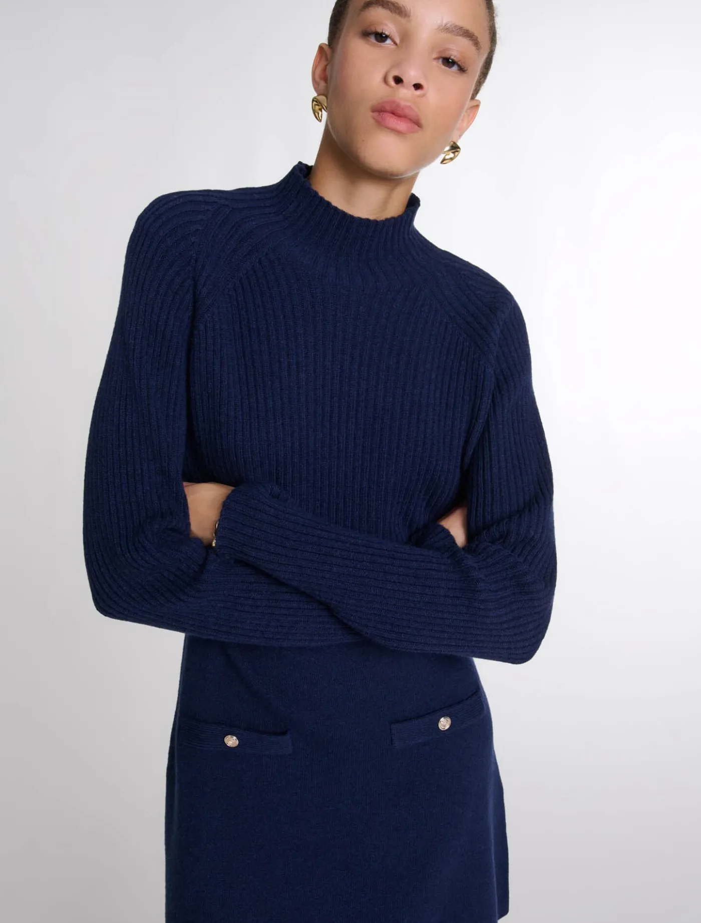 knit_in_short_dress_5-1.webp Knit 2-in-1 short dress^Maje Clearance