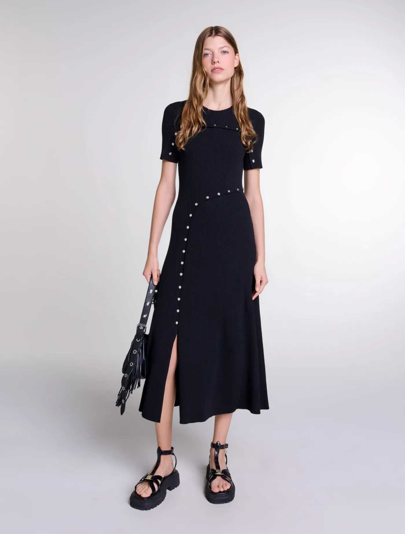 Knit maxi dress^Maje Outlet