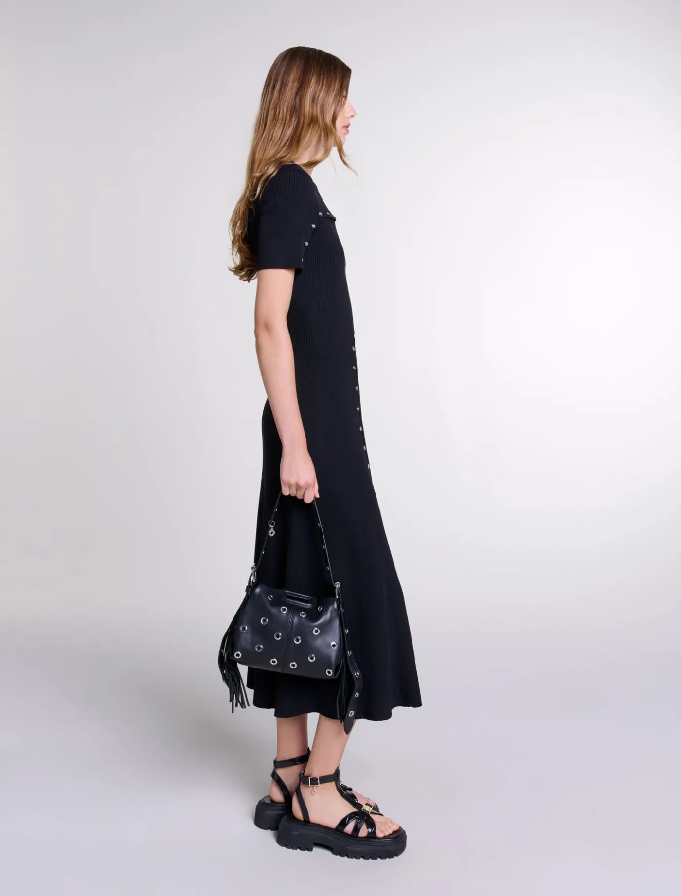 Knit maxi dress^Maje Outlet