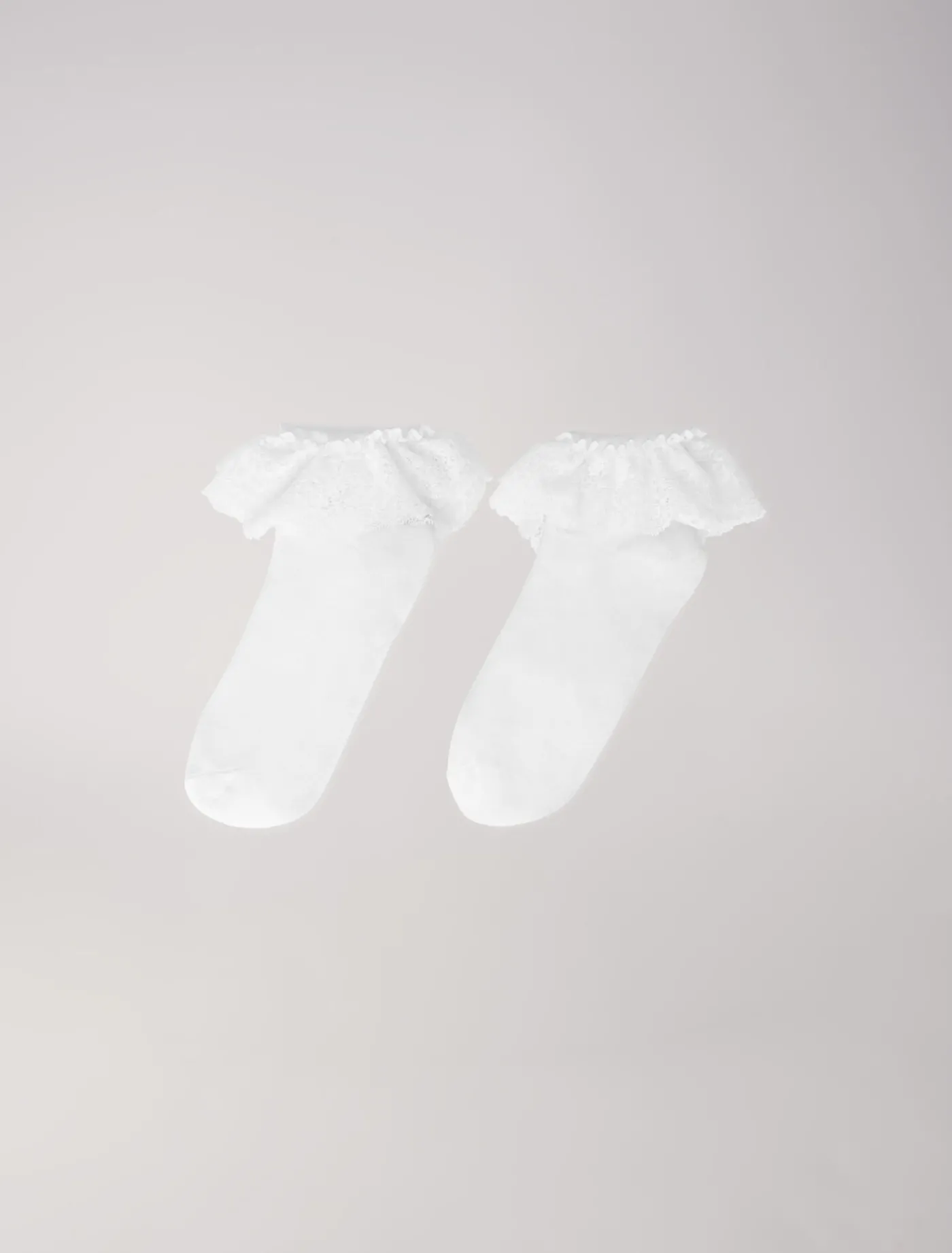 Lace frill socks^Maje Cheap