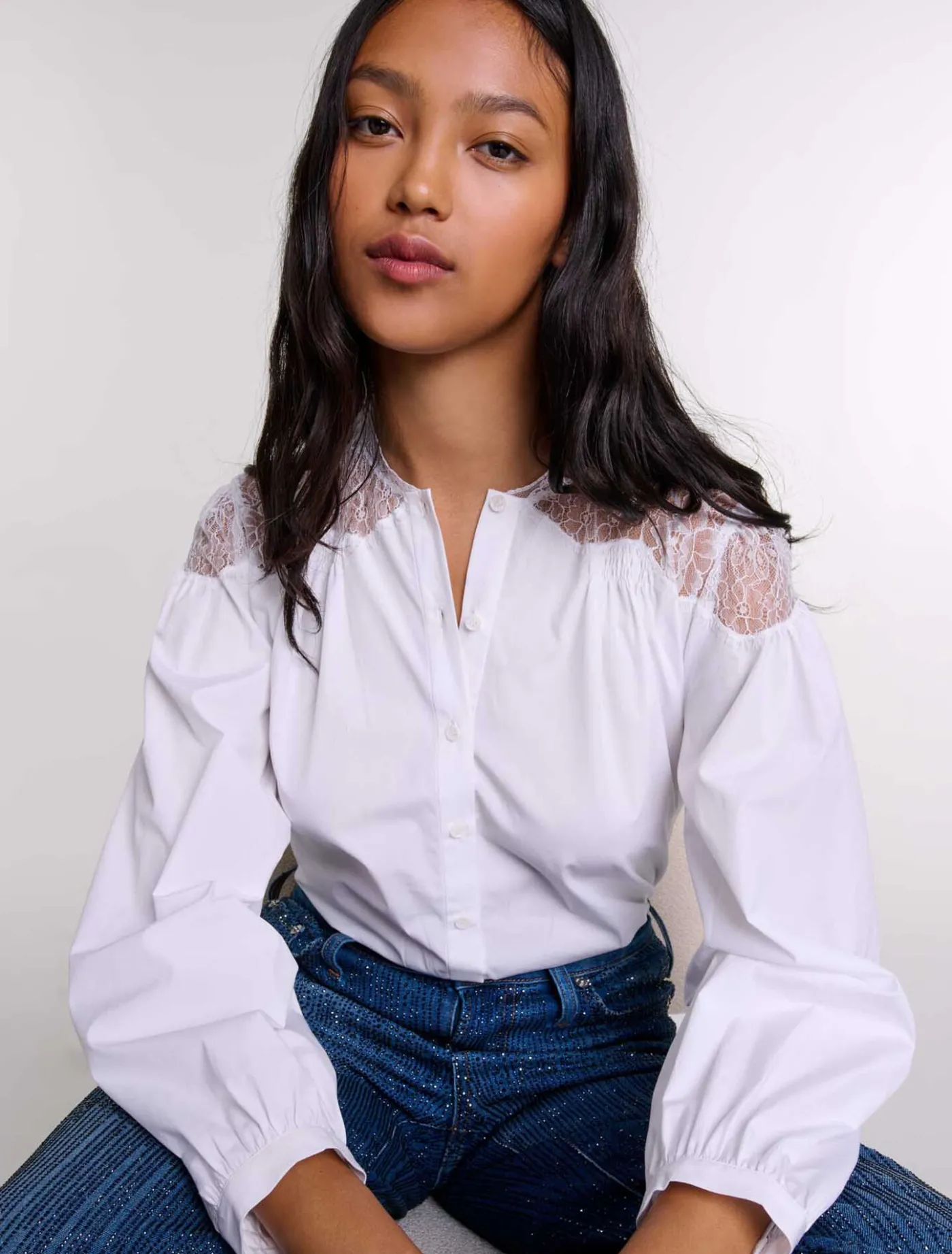 lace_shirt_7.webp Lace shirt^Maje Fashion