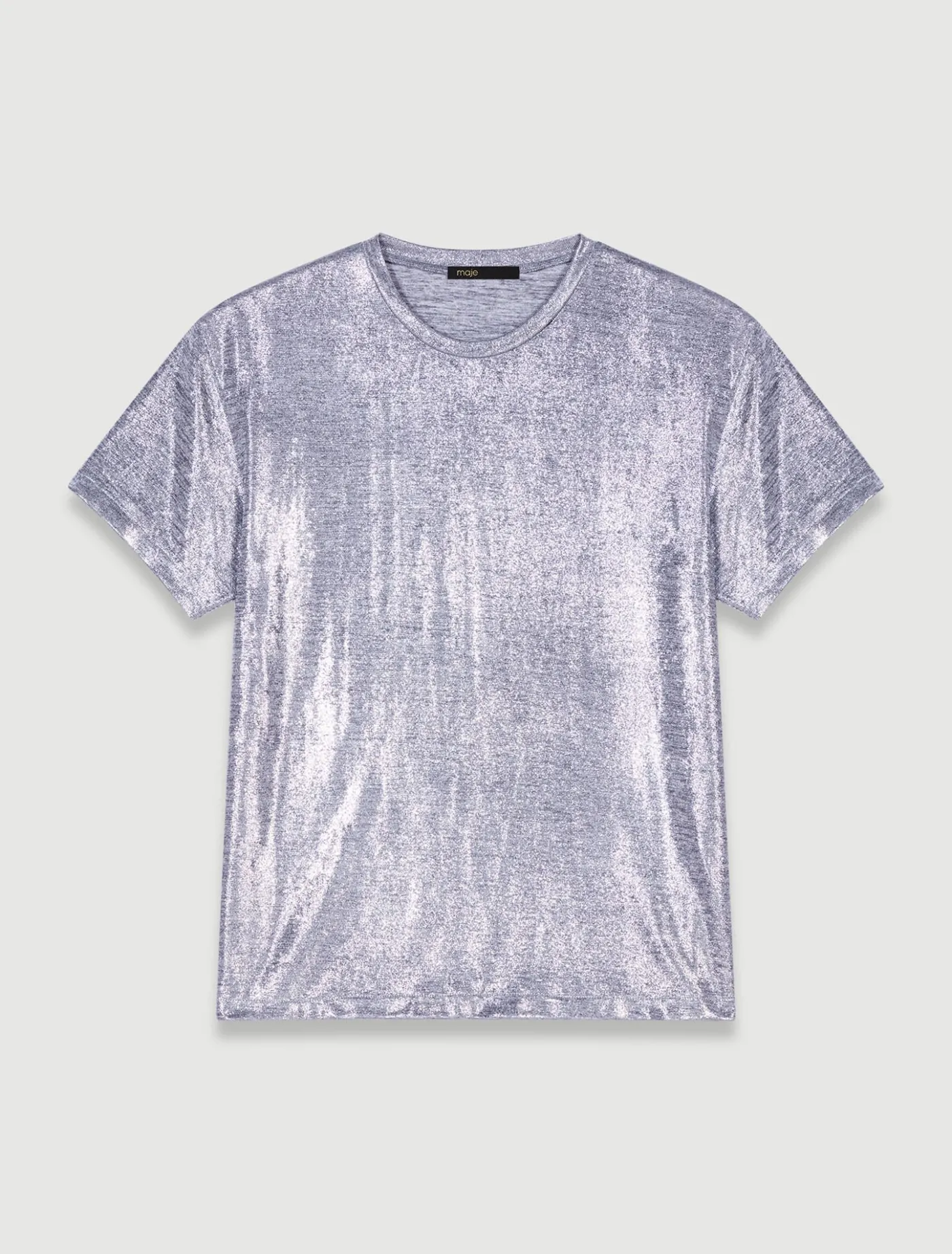 lam_tshirt_7.webp Lamé T-shirt^Maje New