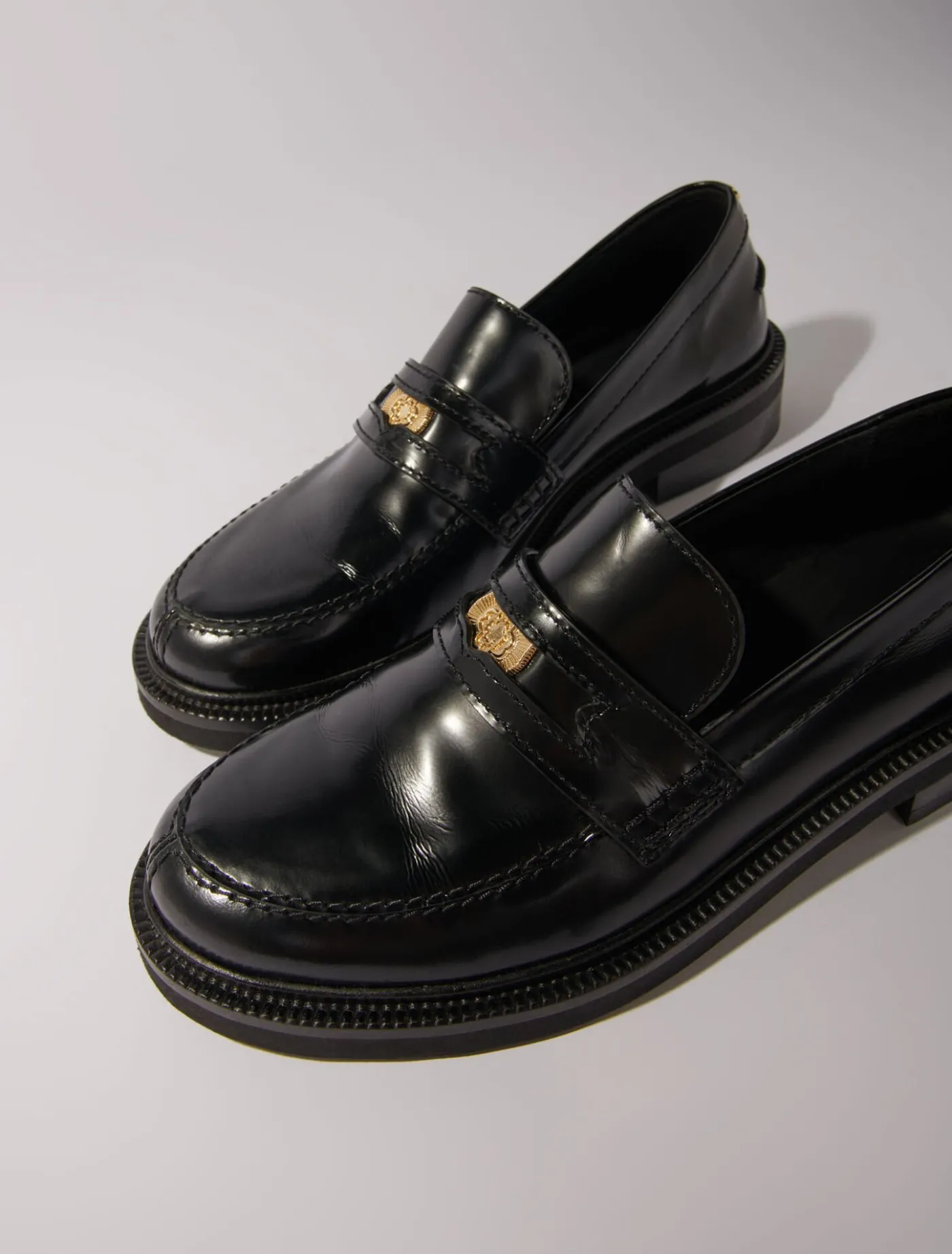 leather_loafers_4.webp Leather loafers^Maje Best