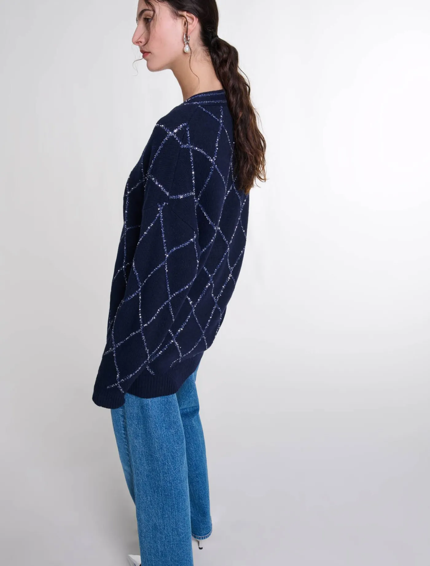 longline_wool_cardigan_6.webp Longline wool cardigan^Maje Store