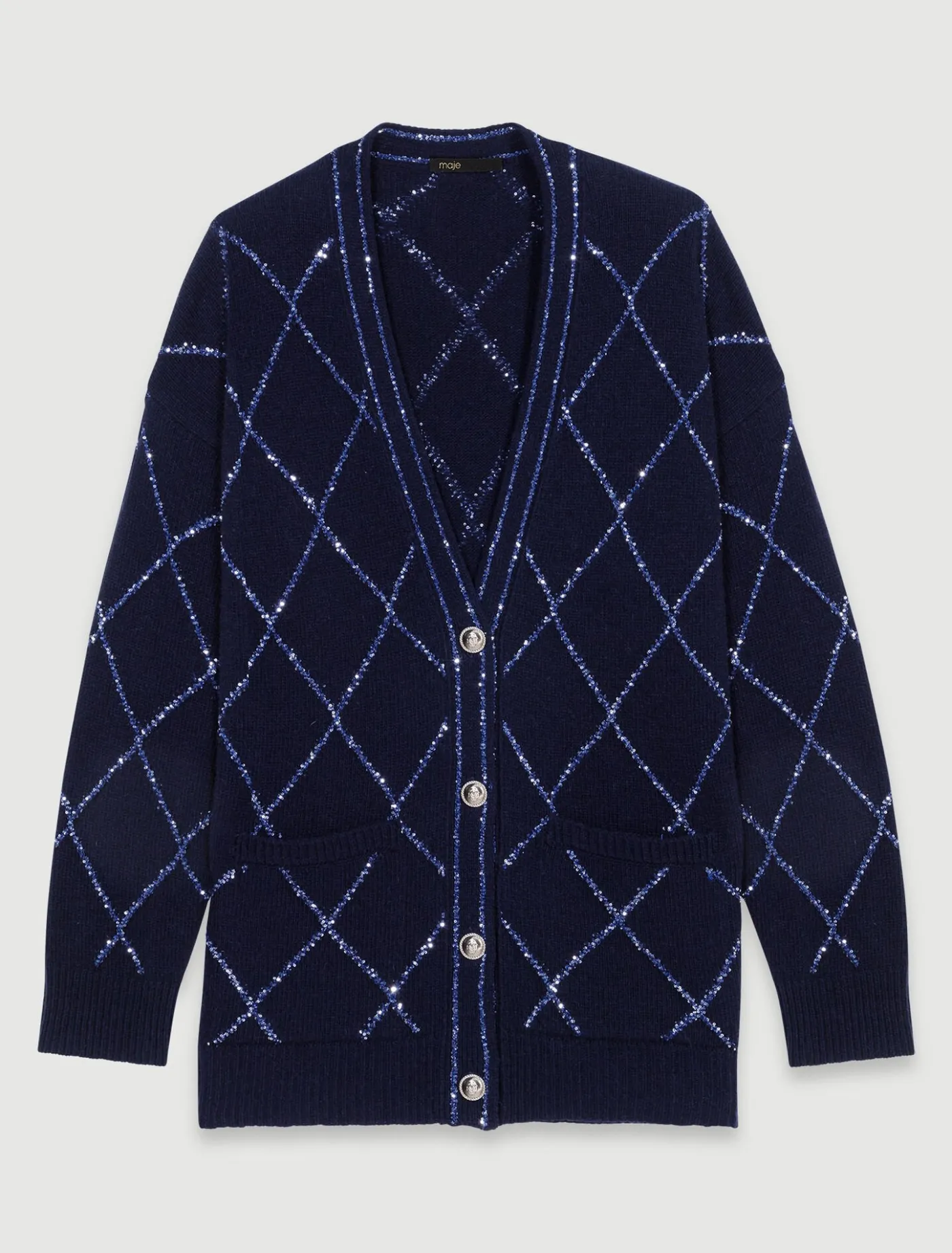 longline_wool_cardigan_7.webp Longline wool cardigan^Maje Store