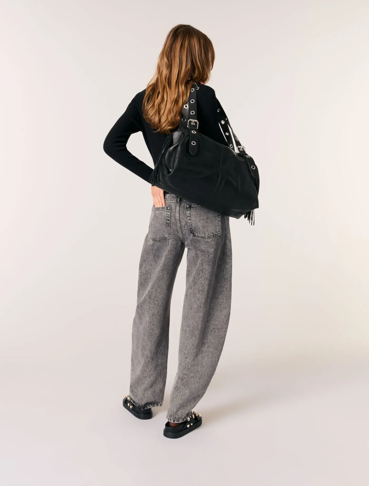 lowneck_rib_knit_jumper_2.webp Low-neck rib knit jumper^Maje Clearance