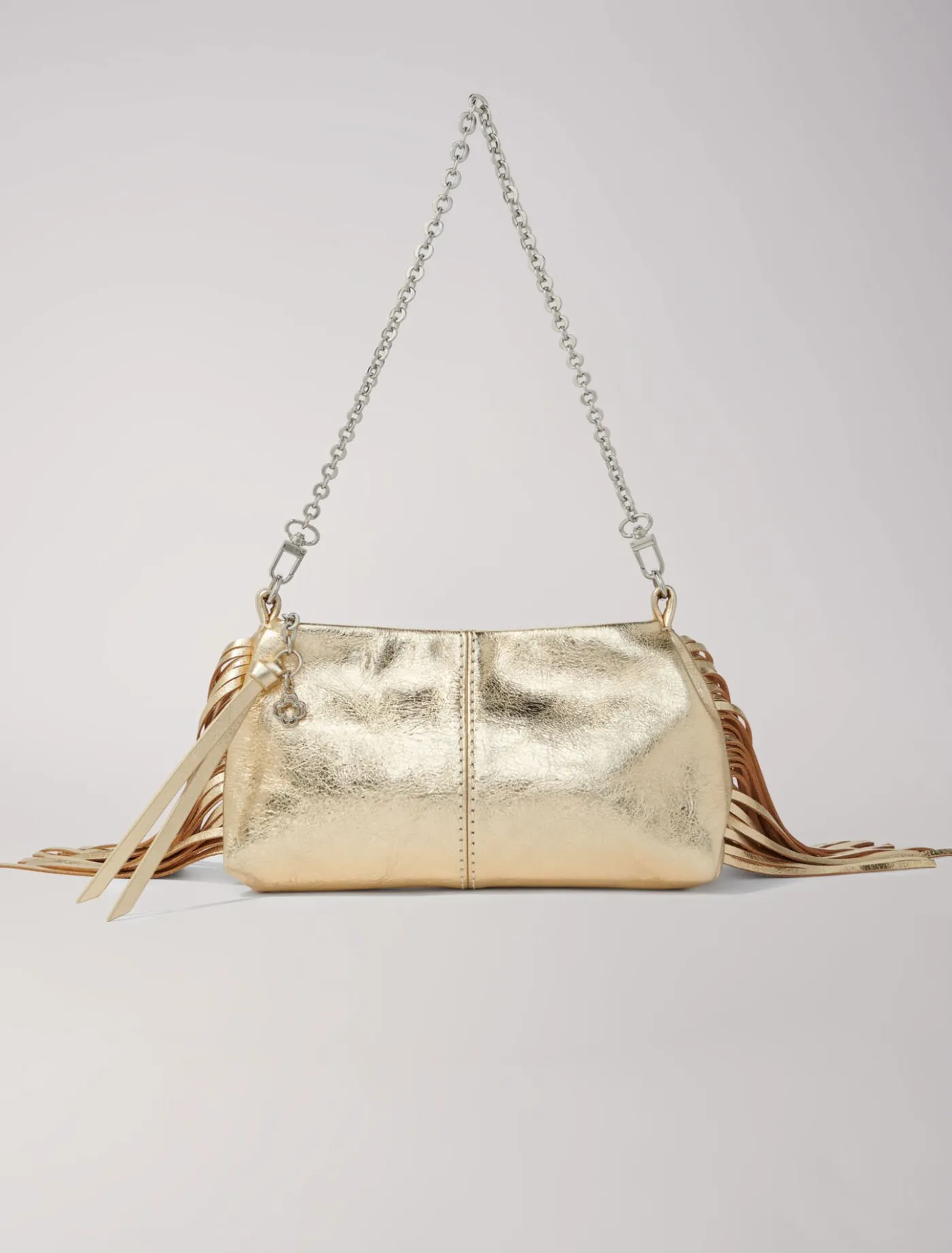 metallic_leather_miss_m_clutch_bag_6.webp Metallic leather Miss M clutch bag^Maje Flash Sale