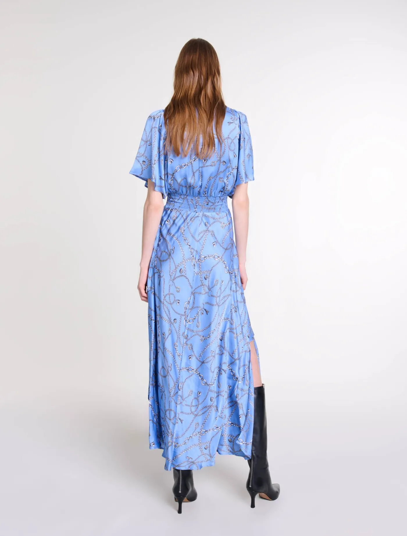 patterned_maxi_dress_2.webp Patterned maxi dress^Maje Shop
