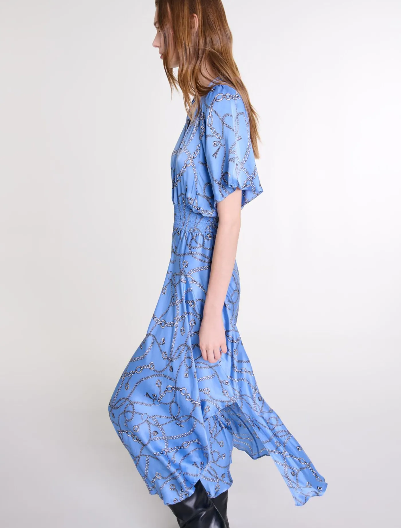 patterned_maxi_dress_5.webp Patterned maxi dress^Maje Shop