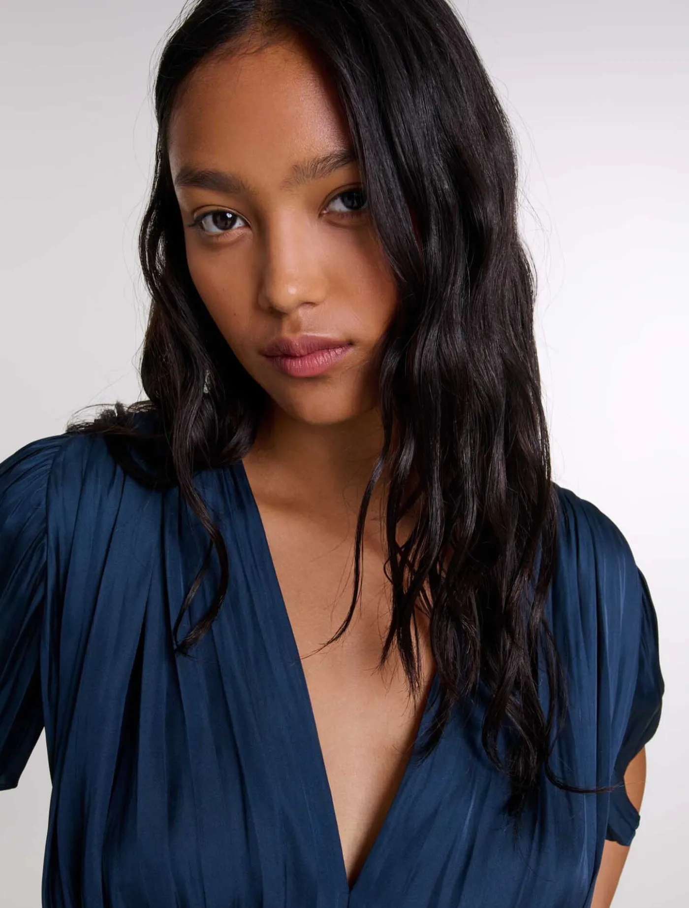 pleated_shortsleeved_top_4.webp Pleated short-sleeved top^Maje Hot