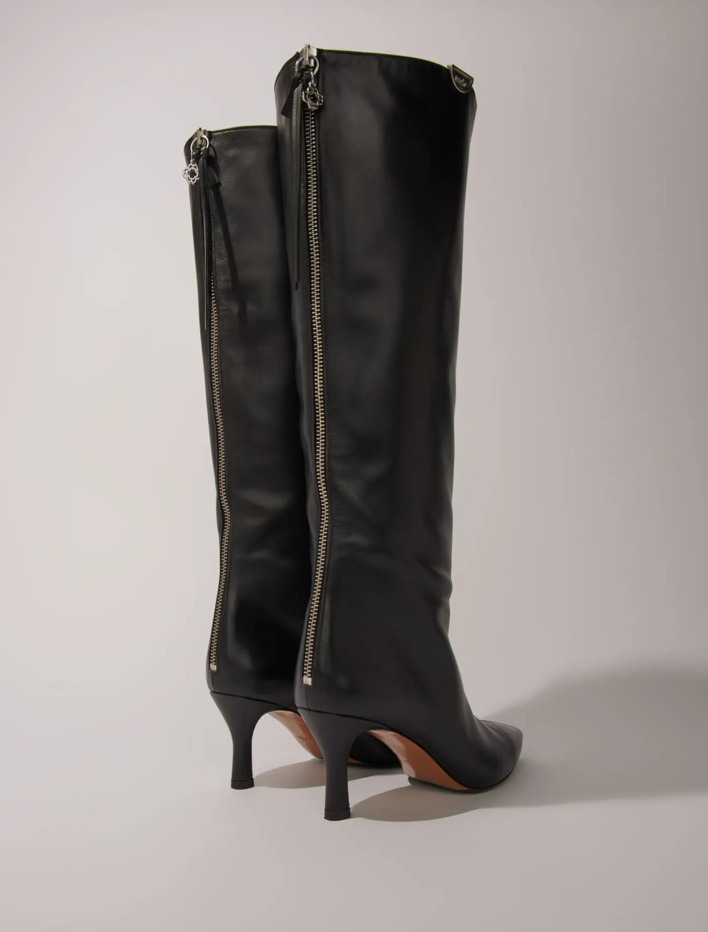 pointedtoe_leather_boots_5.webp Pointed-toe leather boots^Maje Cheap