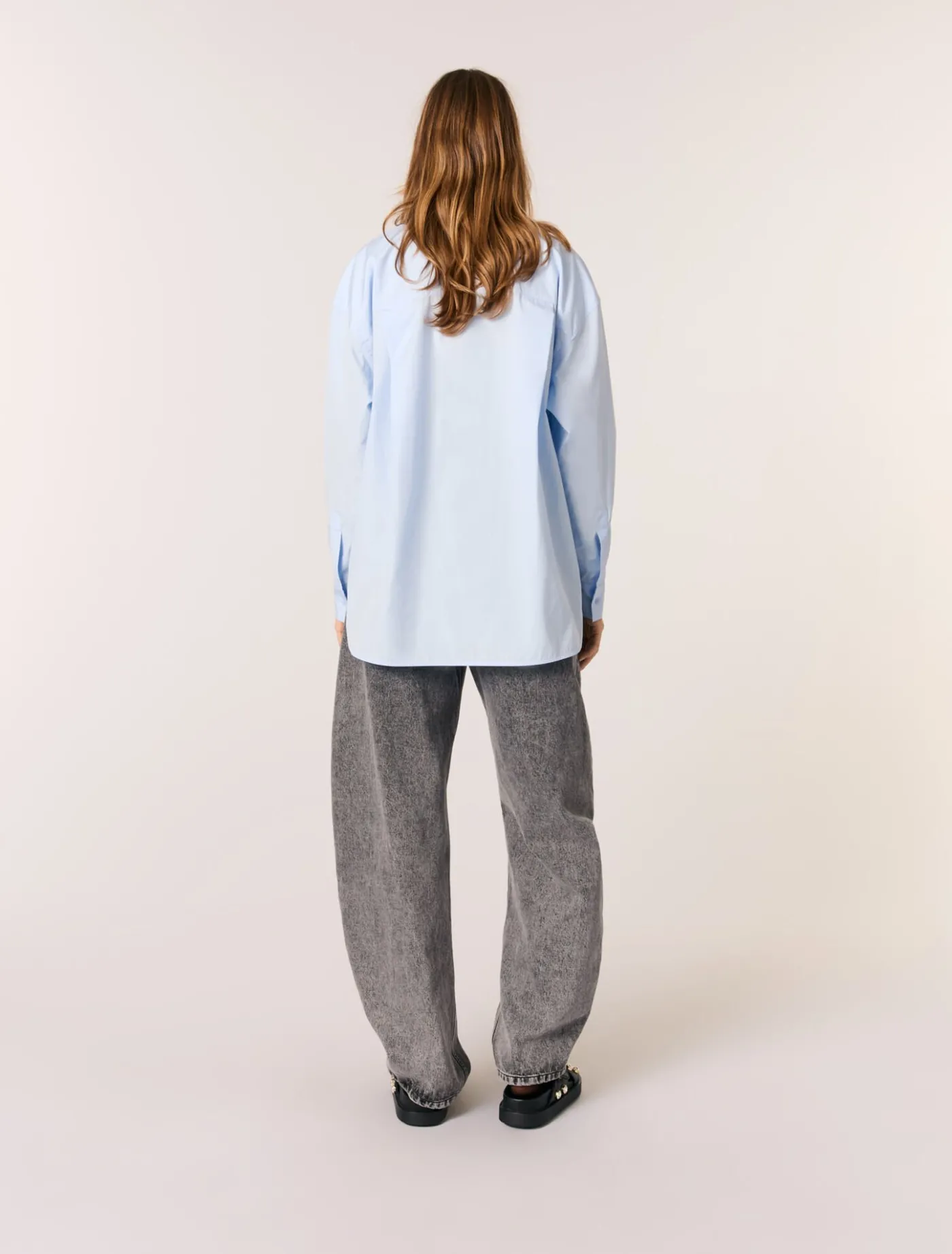 poplin_shirt_with_rhinestones_2.webp Poplin shirt with rhinestones^Maje Cheap