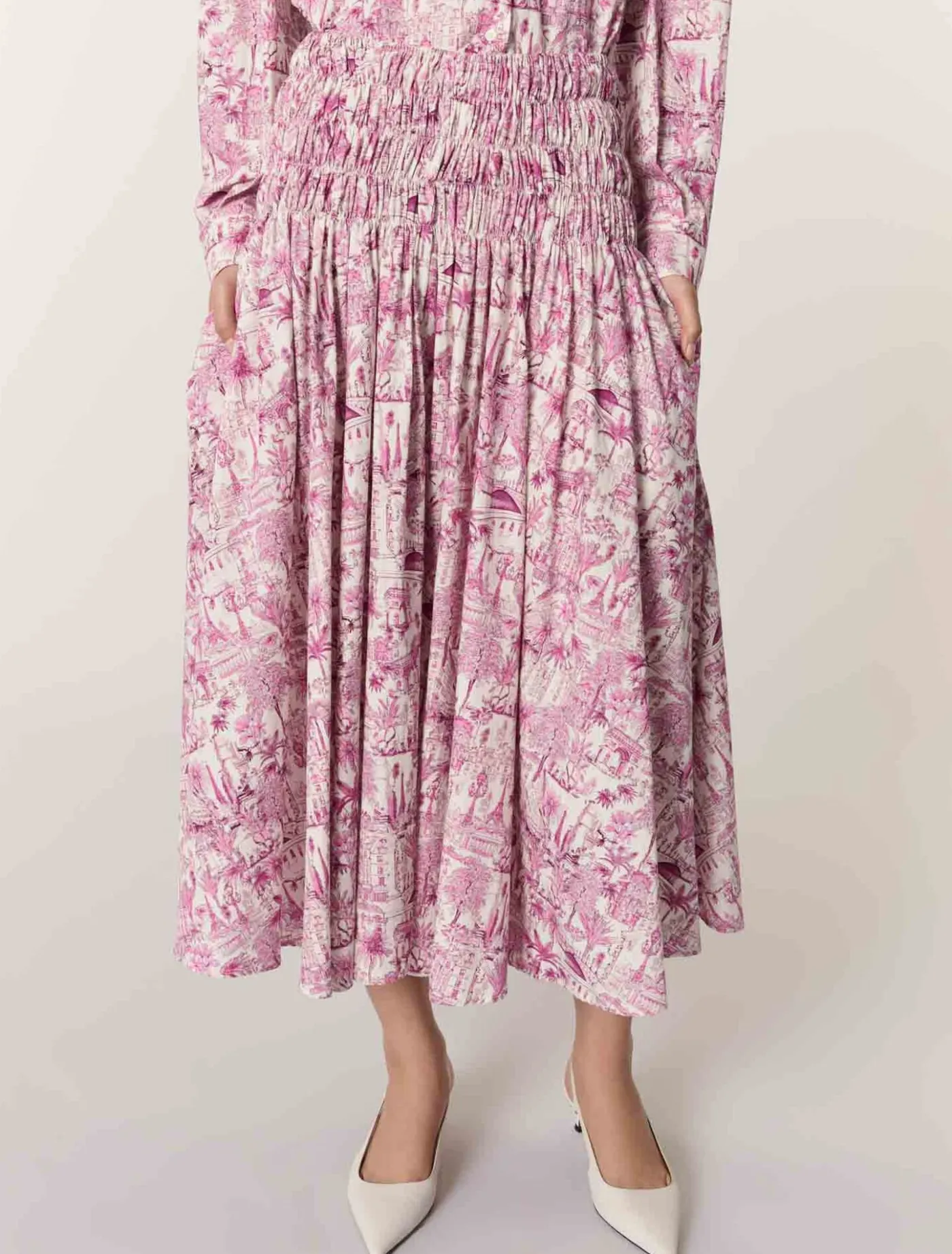 printed_maxi_skirt_3.webp Printed Maxi Skirt^Maje Hot