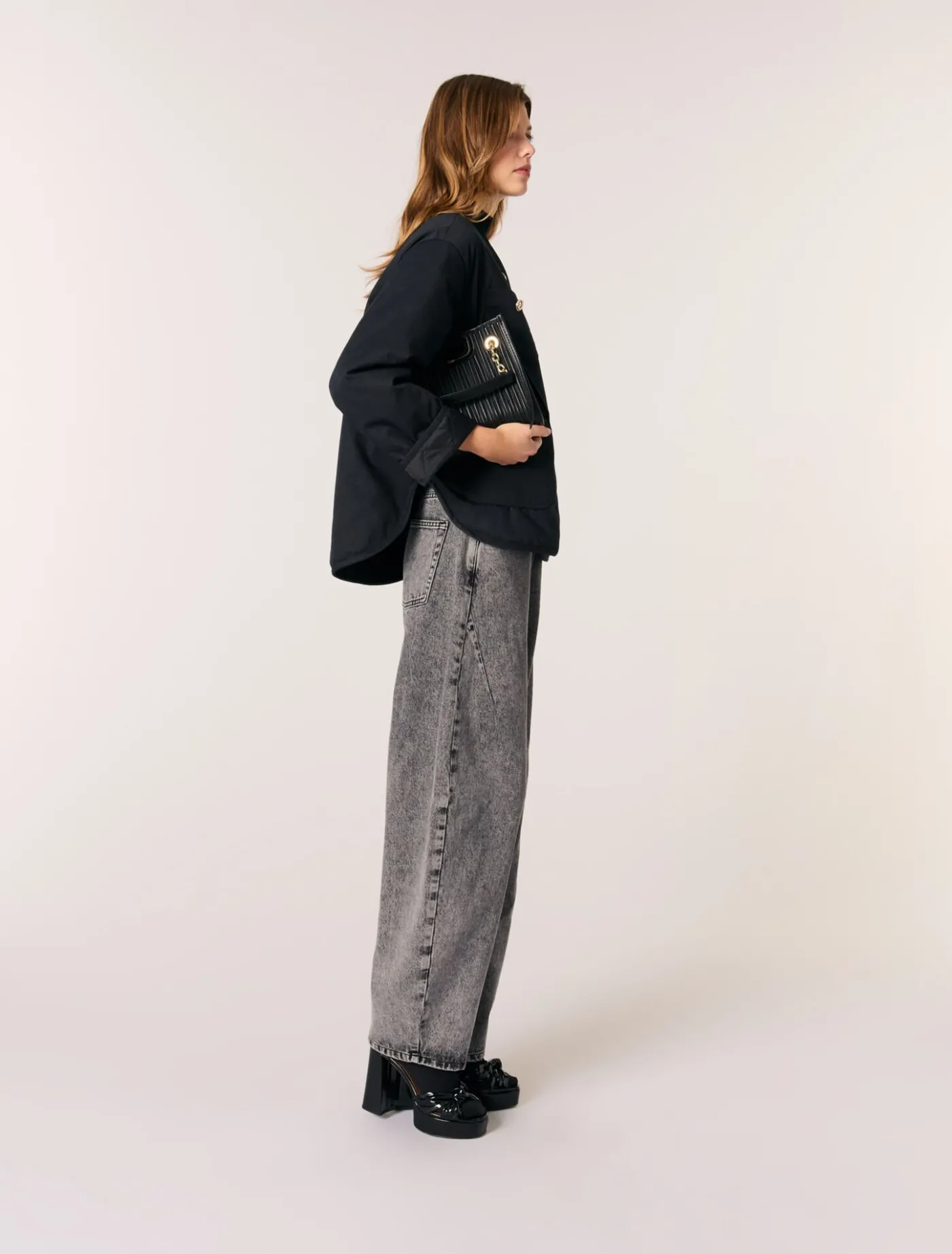 Reversible quilted coat^Maje Discount