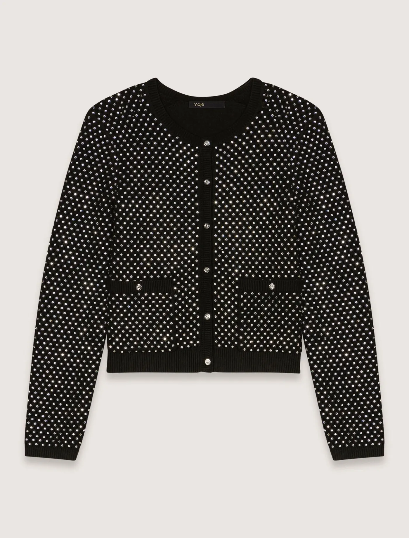 rhinestone_cardigan_7.webp Rhinestone cardigan^Maje Cheap