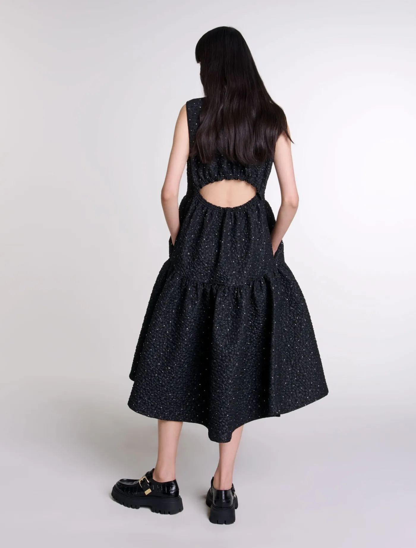 rhinestone_maxi_dress_2.webp Rhinestone maxi dress^Maje Shop