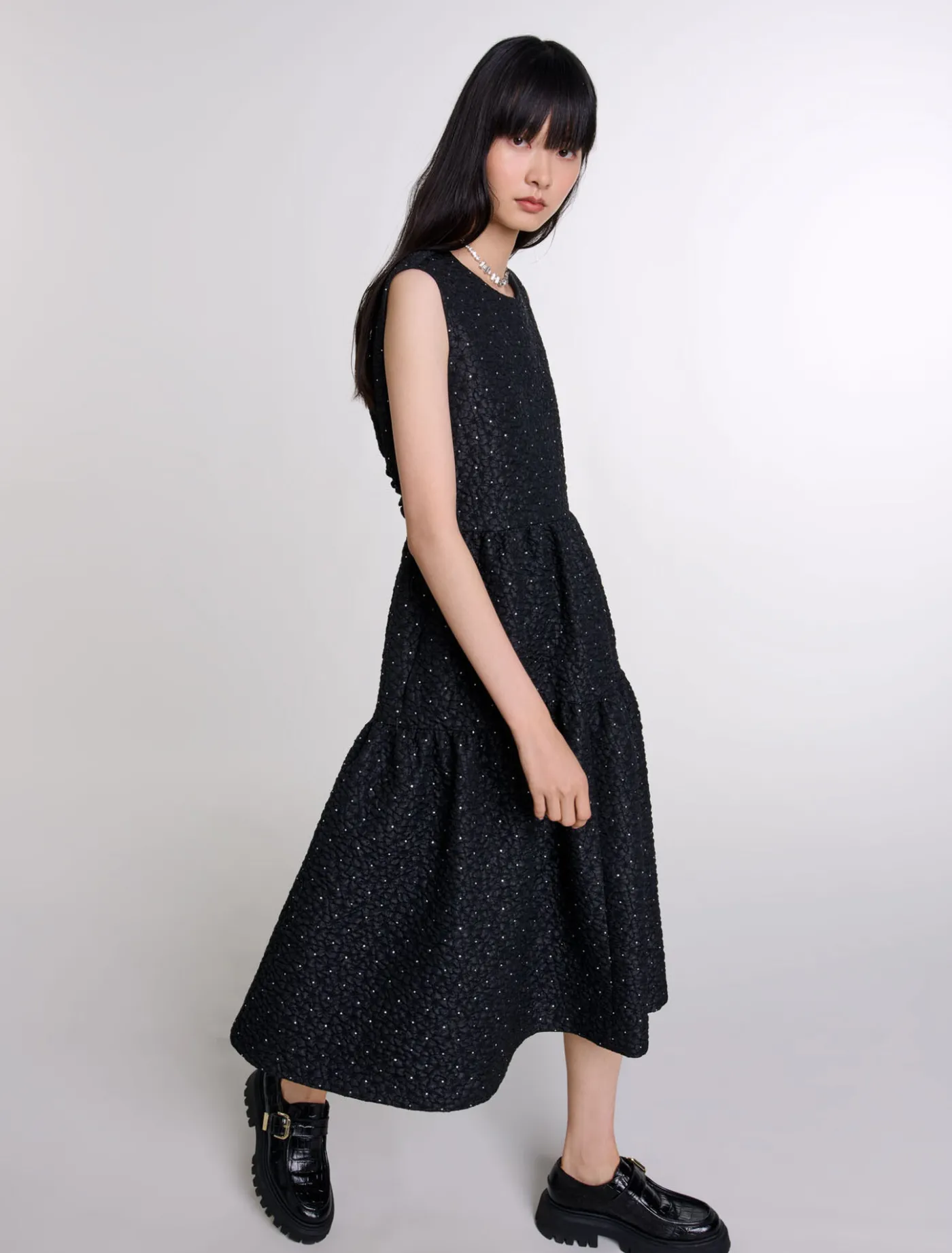 rhinestone_maxi_dress_6.webp Rhinestone maxi dress^Maje Shop