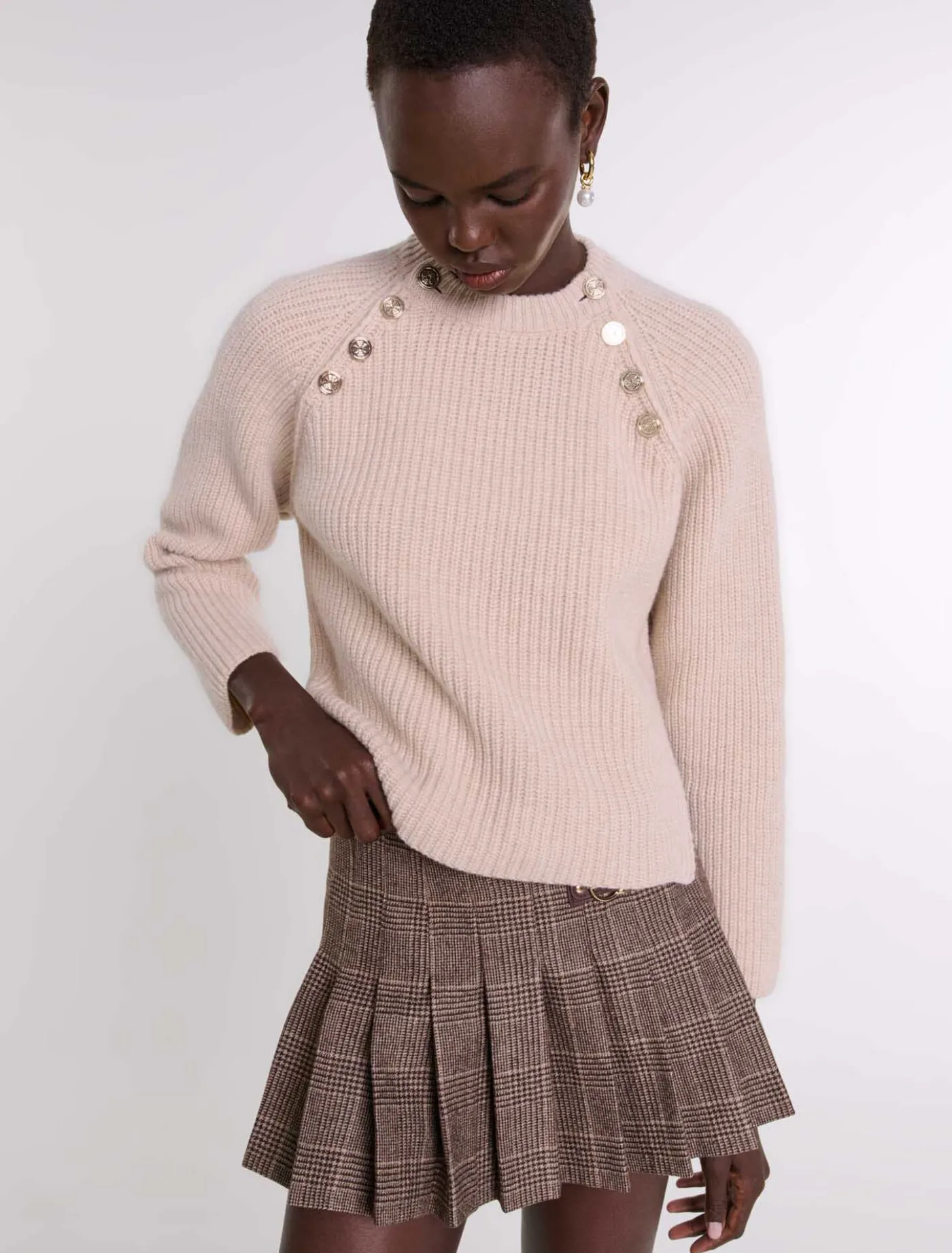 ribbed_wool_jumper_3.webp Ribbed wool jumper^Maje Best Sale