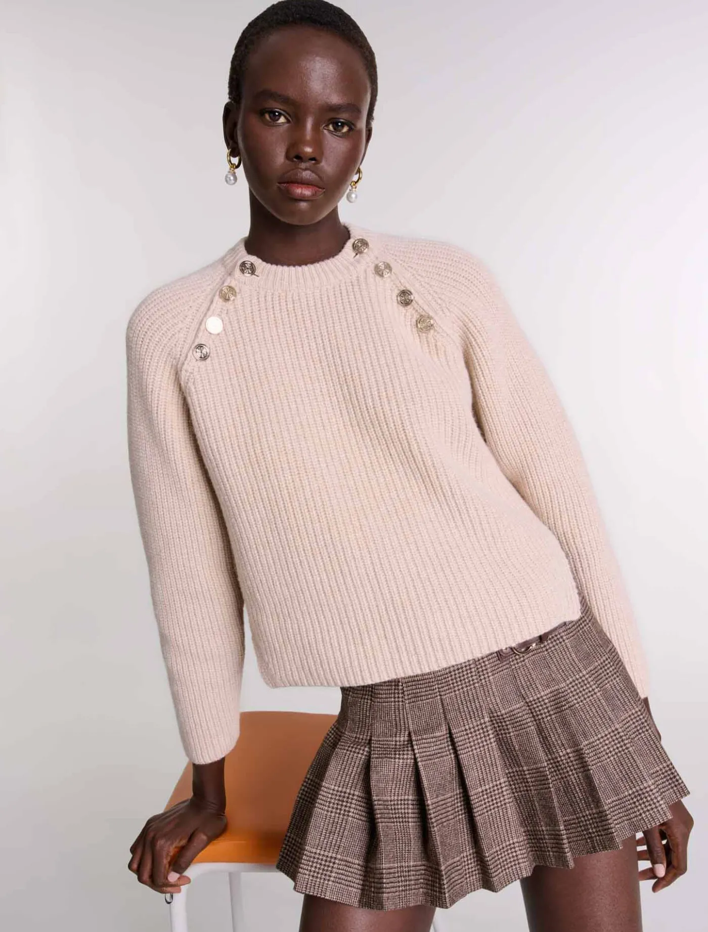 ribbed_wool_jumper_6.webp Ribbed wool jumper^Maje Best Sale
