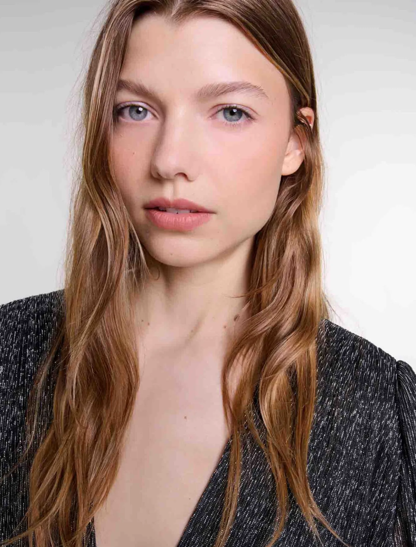 ruffled_dress_5.webp Ruffled dress^Maje Store