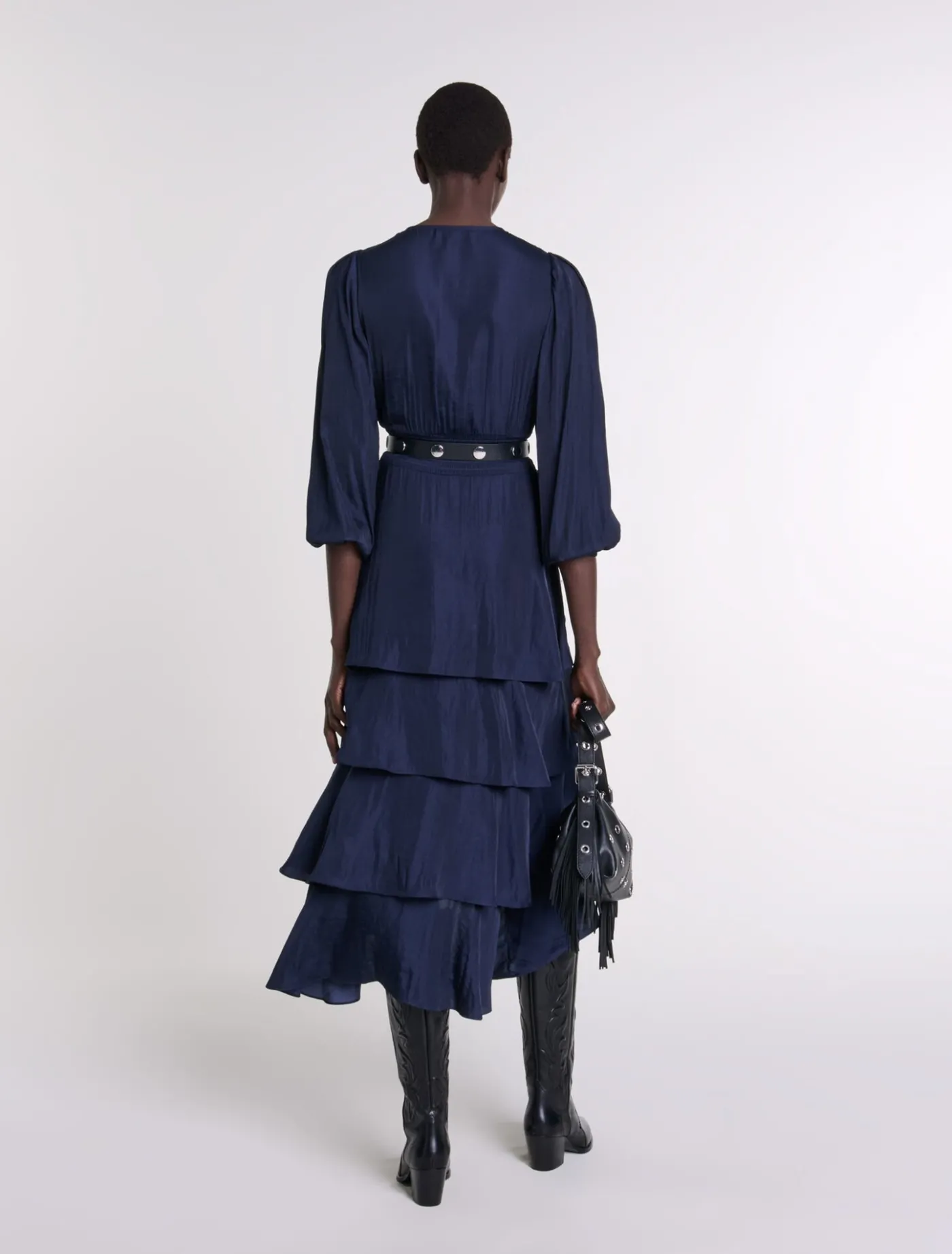 ruffled_maxi_dress_2.webp Ruffled maxi dress^Maje Online