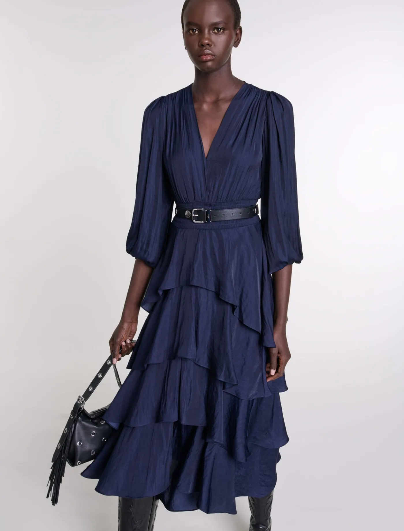 ruffled_maxi_dress_3.webp Ruffled maxi dress^Maje Online